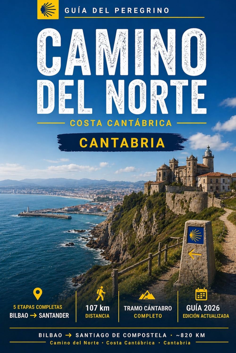 Camino del Norte: Guía del Tramo Cántabro 2026: De Bilbao a Santander Etapa a Etapa (De Irún a Santiago: Guía del Camino del Norte 2026)
