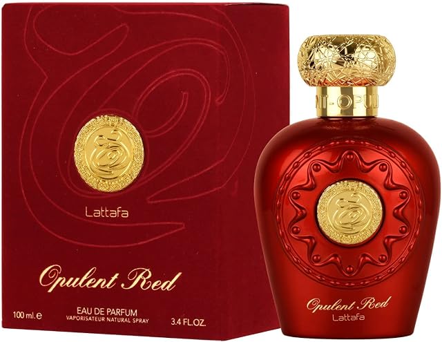 Opulent RED Oud By Lattafa Eau de Parfum Spray Perfume 100ml