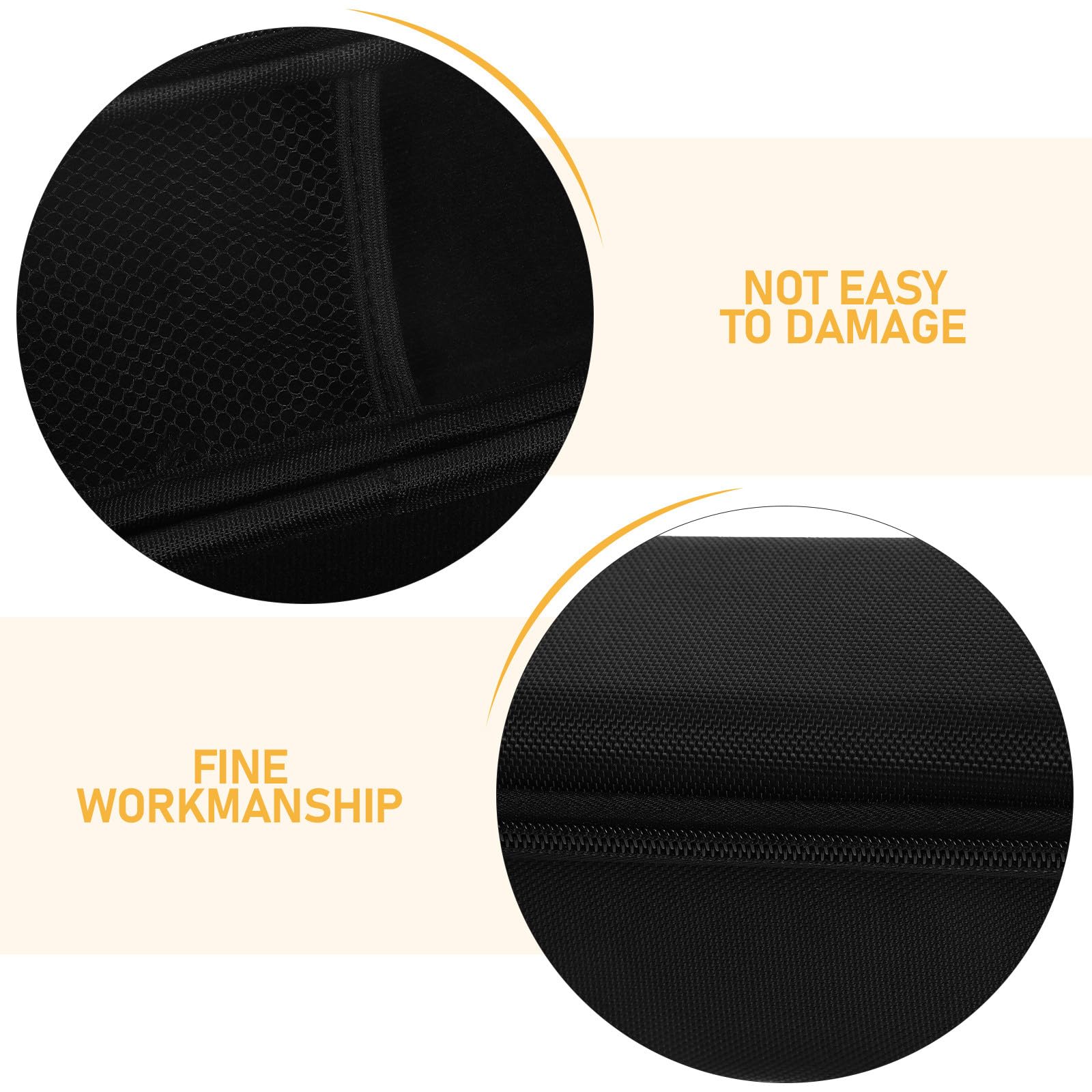 Cabilock Borsa organizer da viaggio per idropulsore - Borsa da trasporto vuota in nylon portatile - Custodia compatta per idropulsore - Compatibile con MEO701