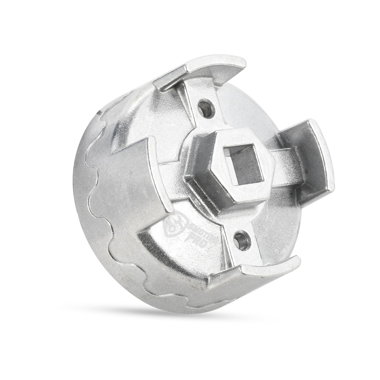 SMOTIVEPRO 74mm 14-Kant Ölfilterschlüssel mit 1/2" Antrieb, Aluminiumlegierung Ölfilter Schlüssel, Ölfilter Werkzeug Passend für Mercedes, BMW, VW, Audi