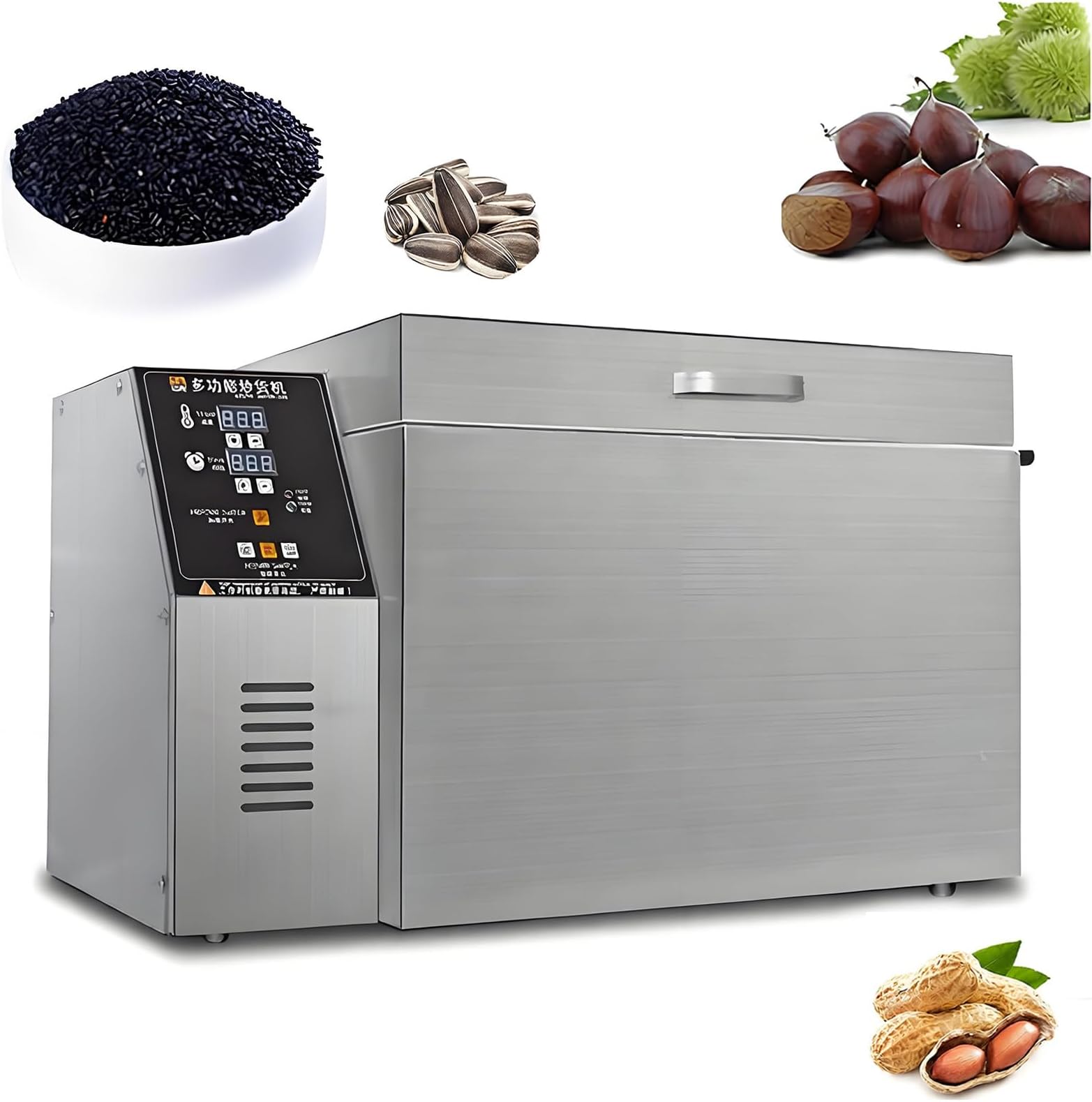 Professional Grain Roasting Machine,Automatic Timing Coffee Roasters for Home Use,Stainless Steel Electric Bean Roaster,Timer (999min),2-4kg Capacity‌ Type5