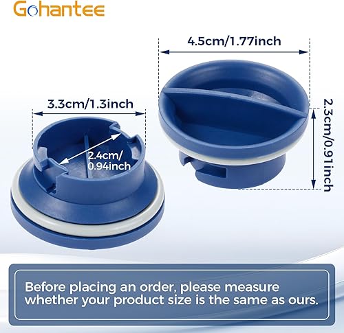 Miniatura 3 de W10524920 Tapa de enjuague para lavavajillas Whirlpool y KitchenAid repuesto # WPW10524920 WPW10304408