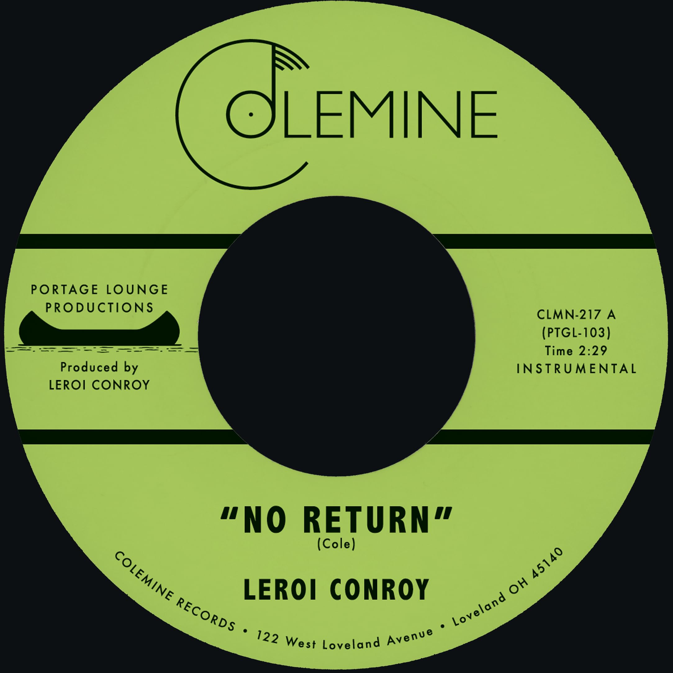 No Return/Path Of Man [7" VINYL]