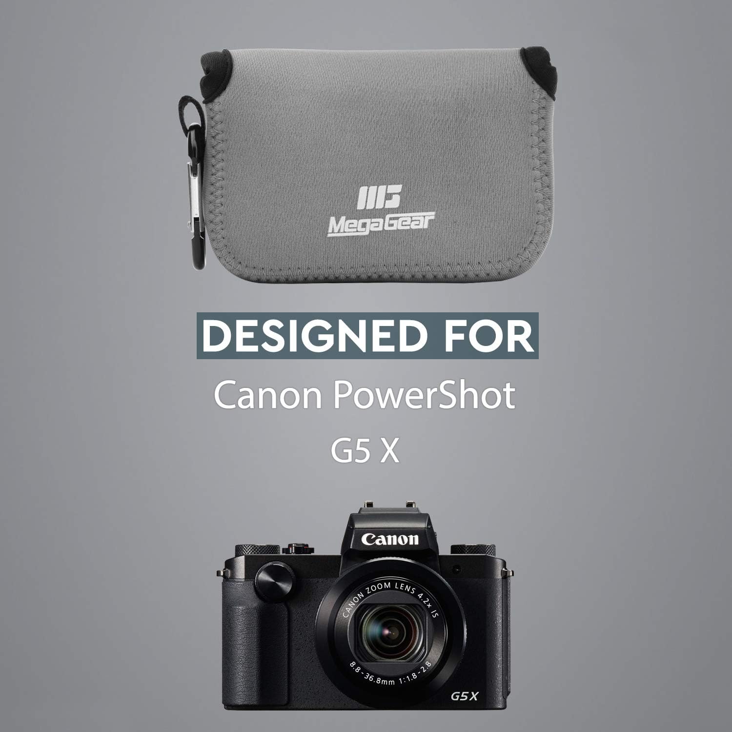 Buy Megagear Ultra Light Neoprene Camera Case Compatible With Canon Powershot G5 X Mark Ii G5 X Online In Indonesia B0198mscc8