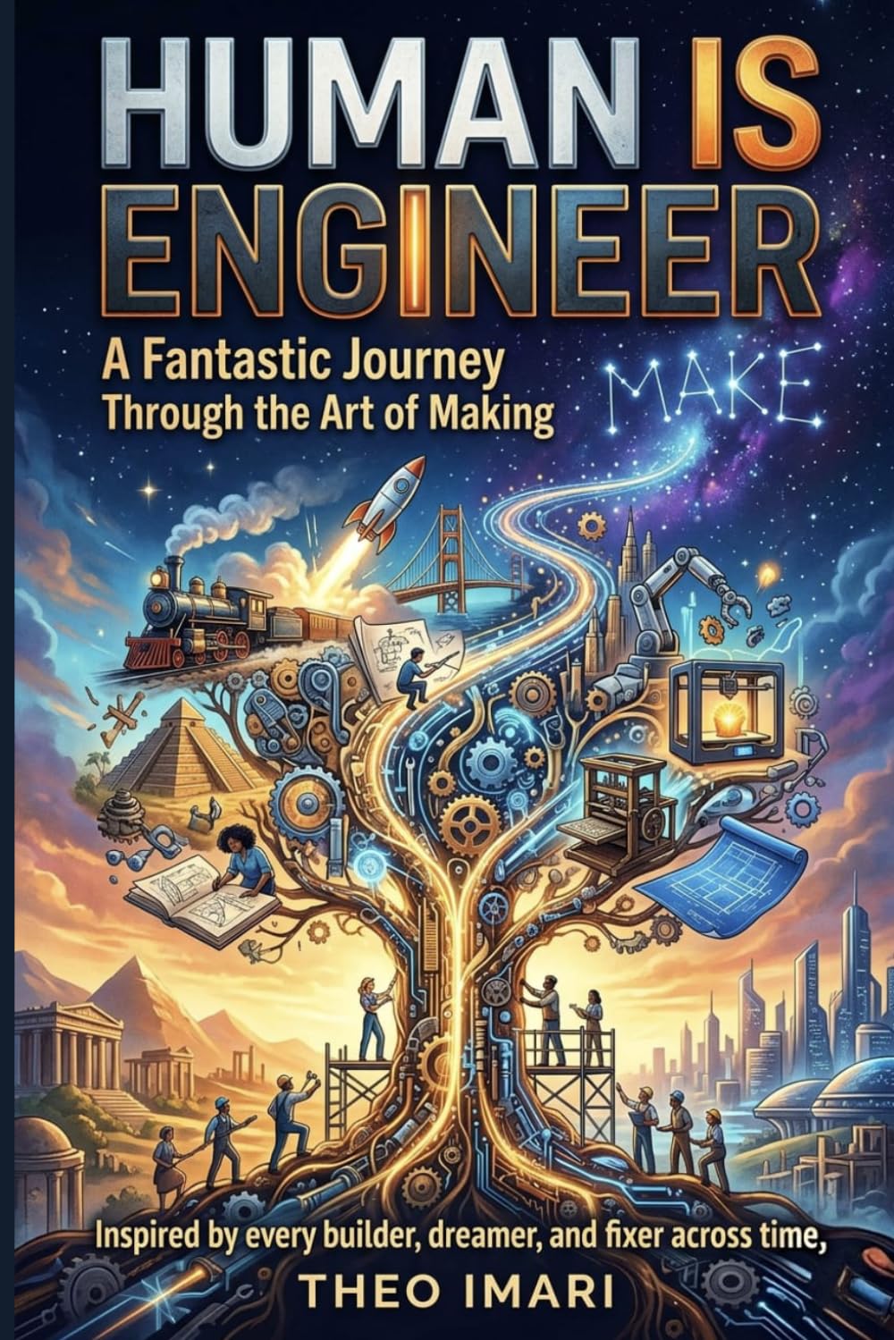 Human is Engineer: A Fantastic Journey Through the Art of Making ,Inspired by every builder, dreamer, and fixer across time: 1 (The Maker's Compass)