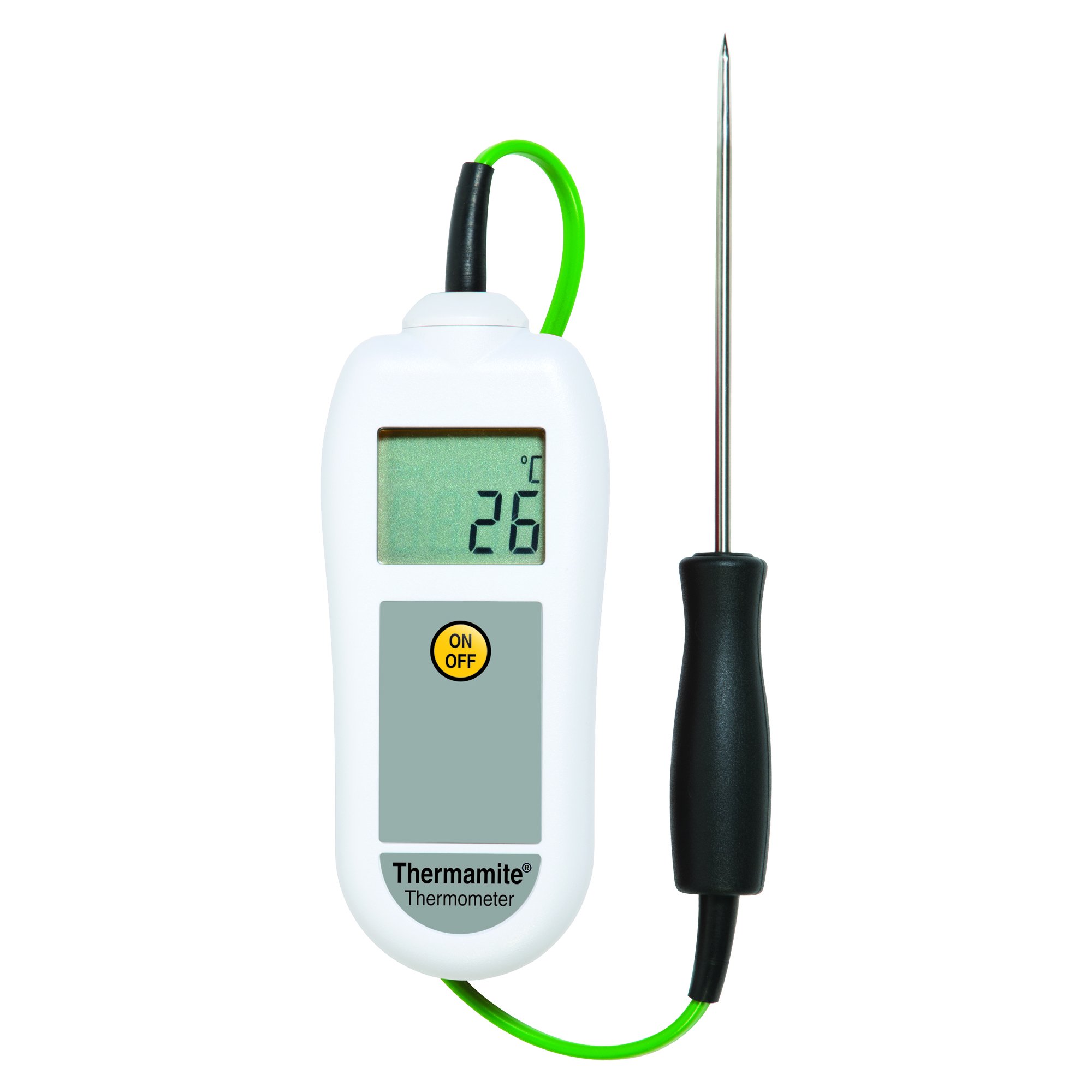 261-010 Thermamite digital thermometer with food probe White