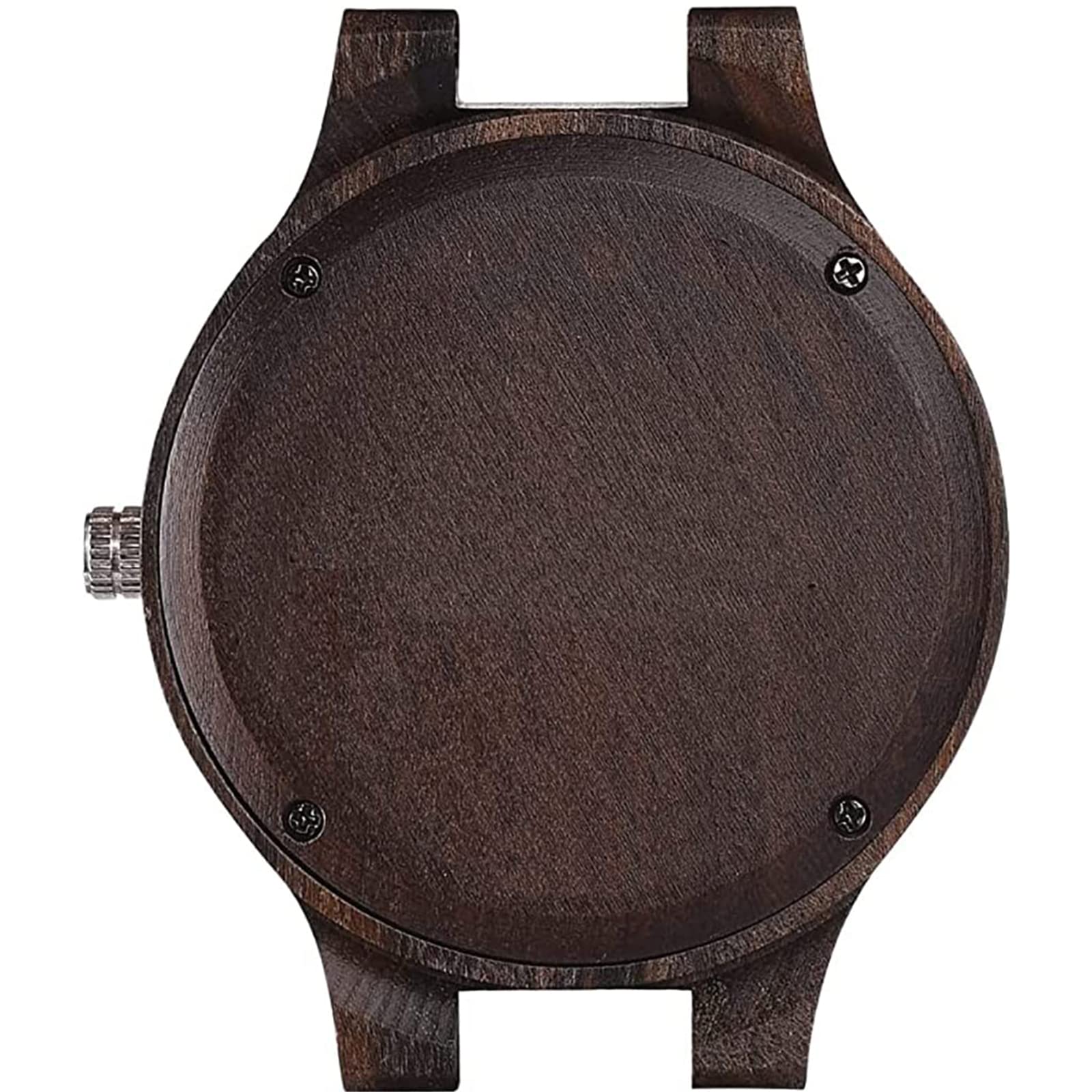 AVLUZ Reloj de pulsera de madera con diseño de árbol de la vida vikingo, hecho a mano, con mitología nórdica, correa ajustable, reloj de cuarzo analógico, caja de reloj de madera