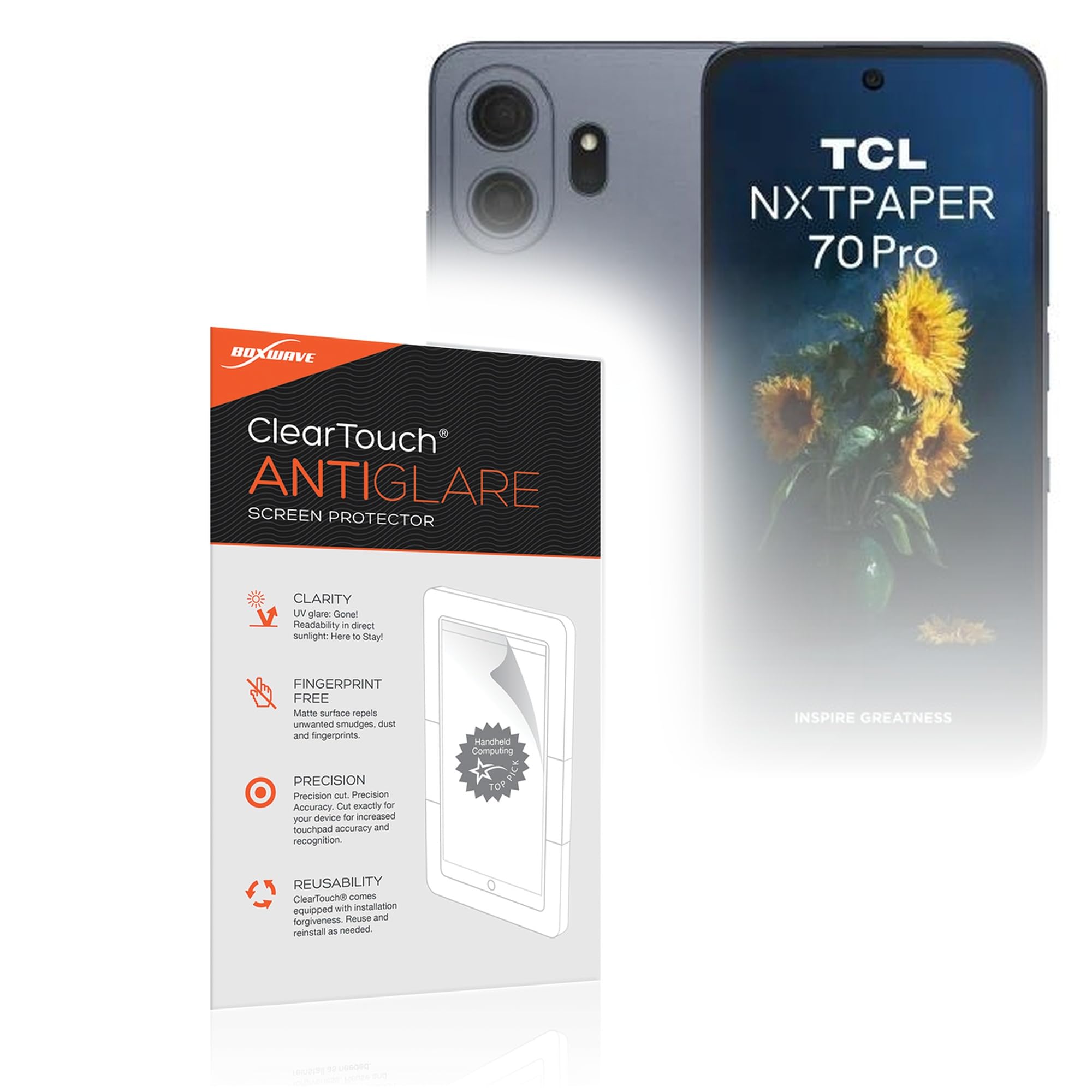 即日発送★iPhon16ProMax★タッチパネル★有機ELソフト★耐水シール Amazon.com: BoxWave Screen Protector Compatible with TCL NXTPAPER