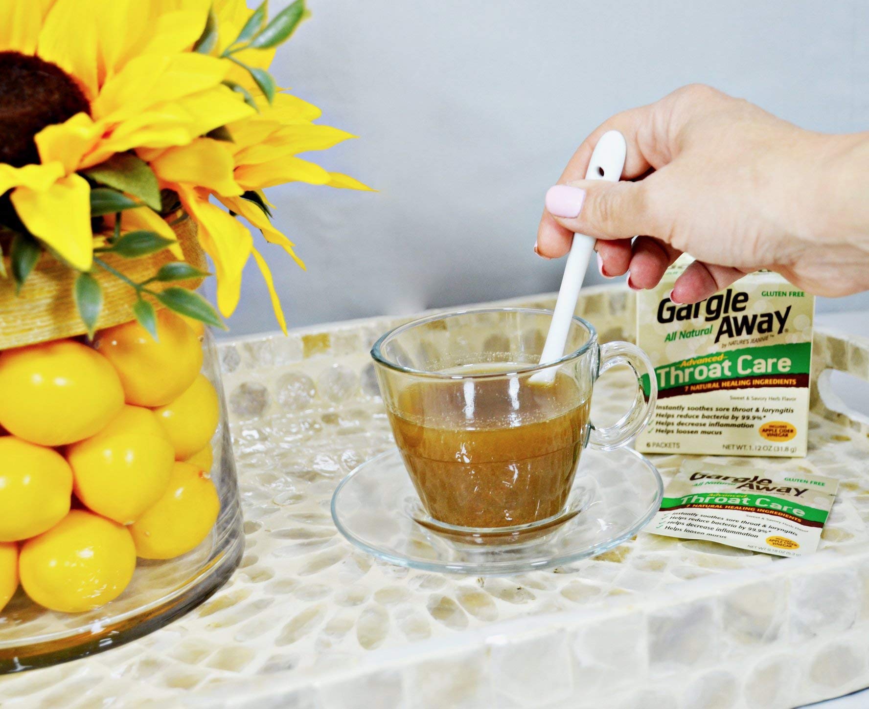 Gargle Away by Nature's Jeannie Natural Sore Throat Remedy, Vocal