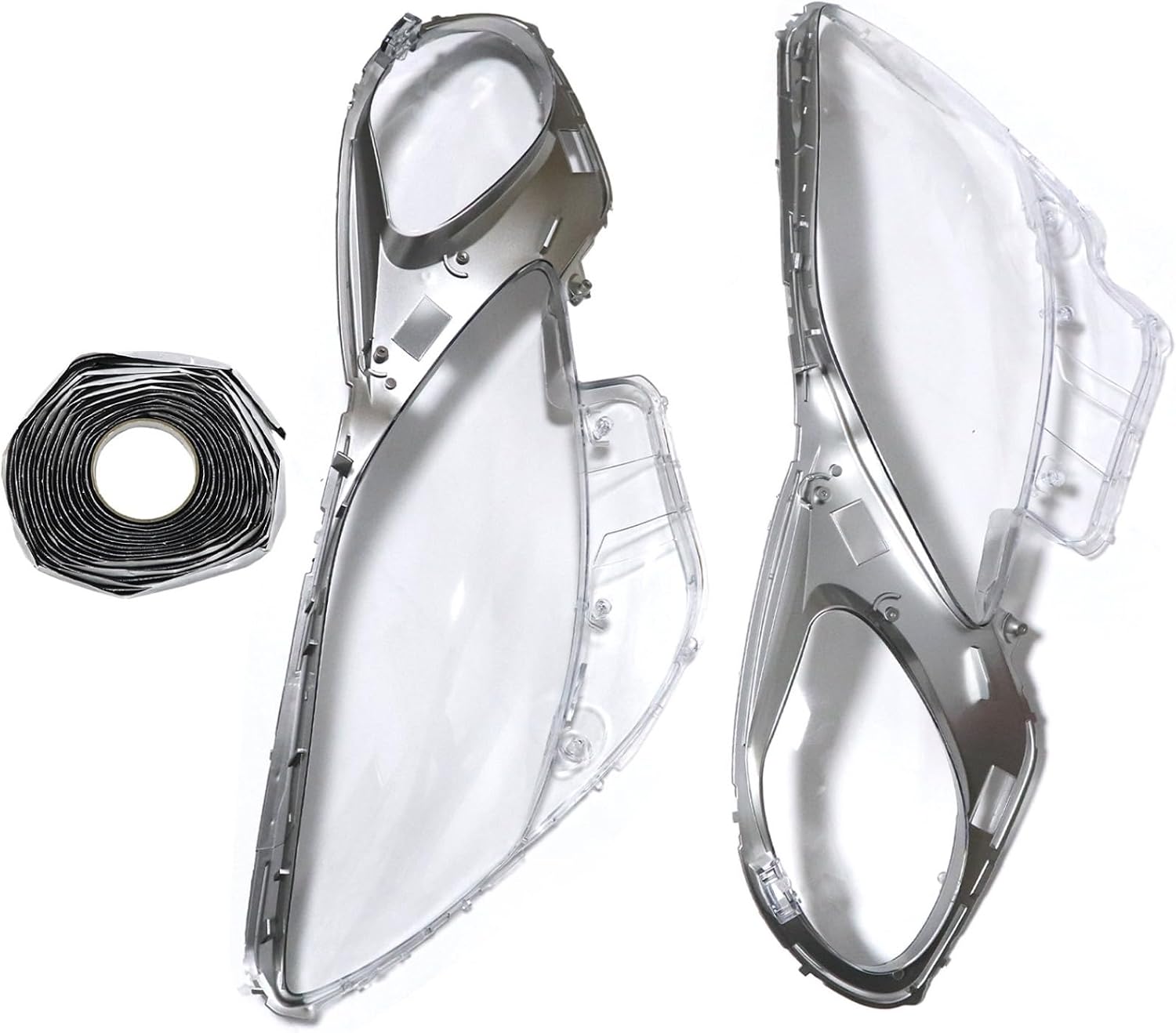 FZJDSD Headlight Lens Cover Shell Clear Glass Compatible with Lexus GS300 350 450h 2004-2011
