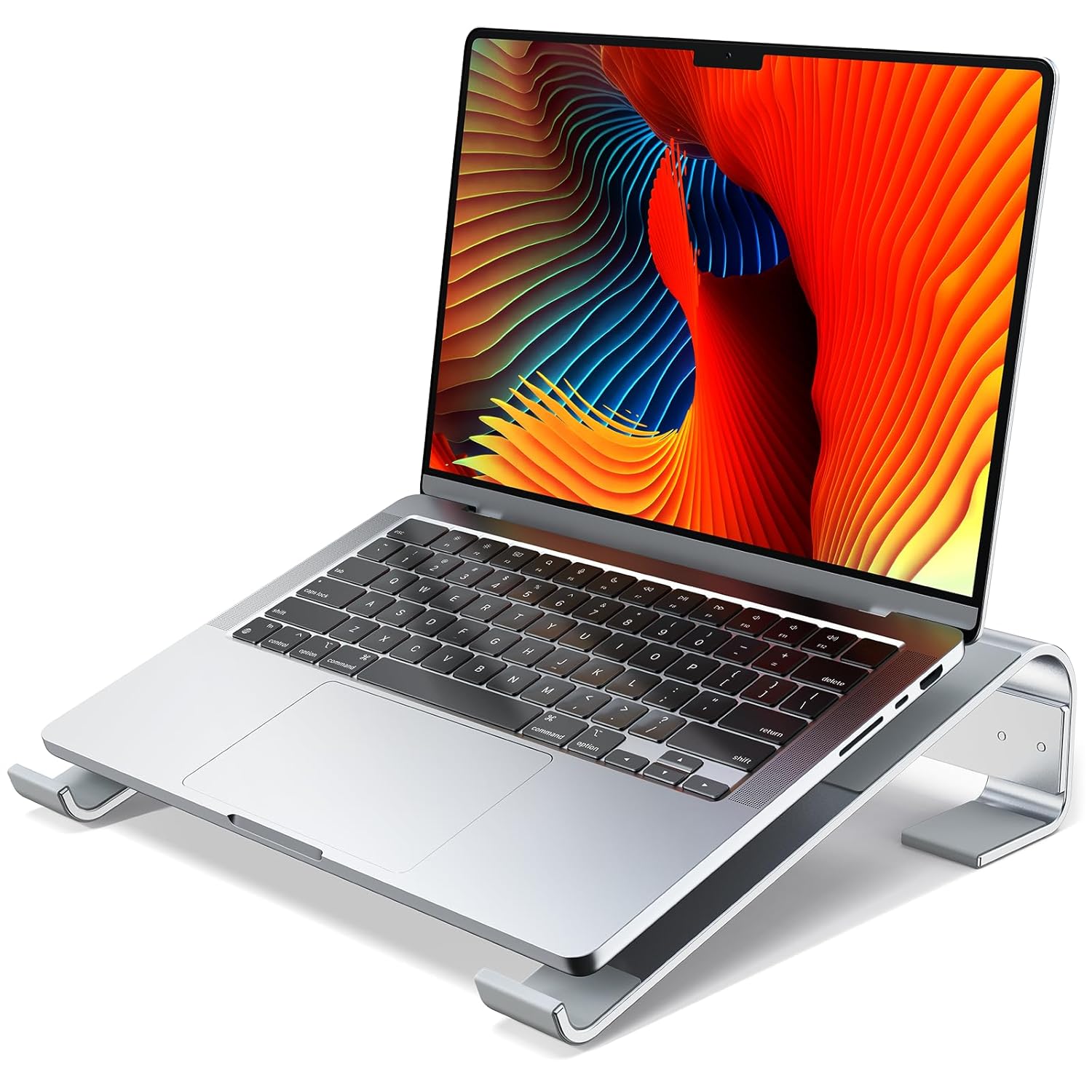 Laptop Stand for Desk Aluminum Laptop Riser Ergonomic Computer Stand Compatible with for MacBook Pro Air Dell HP