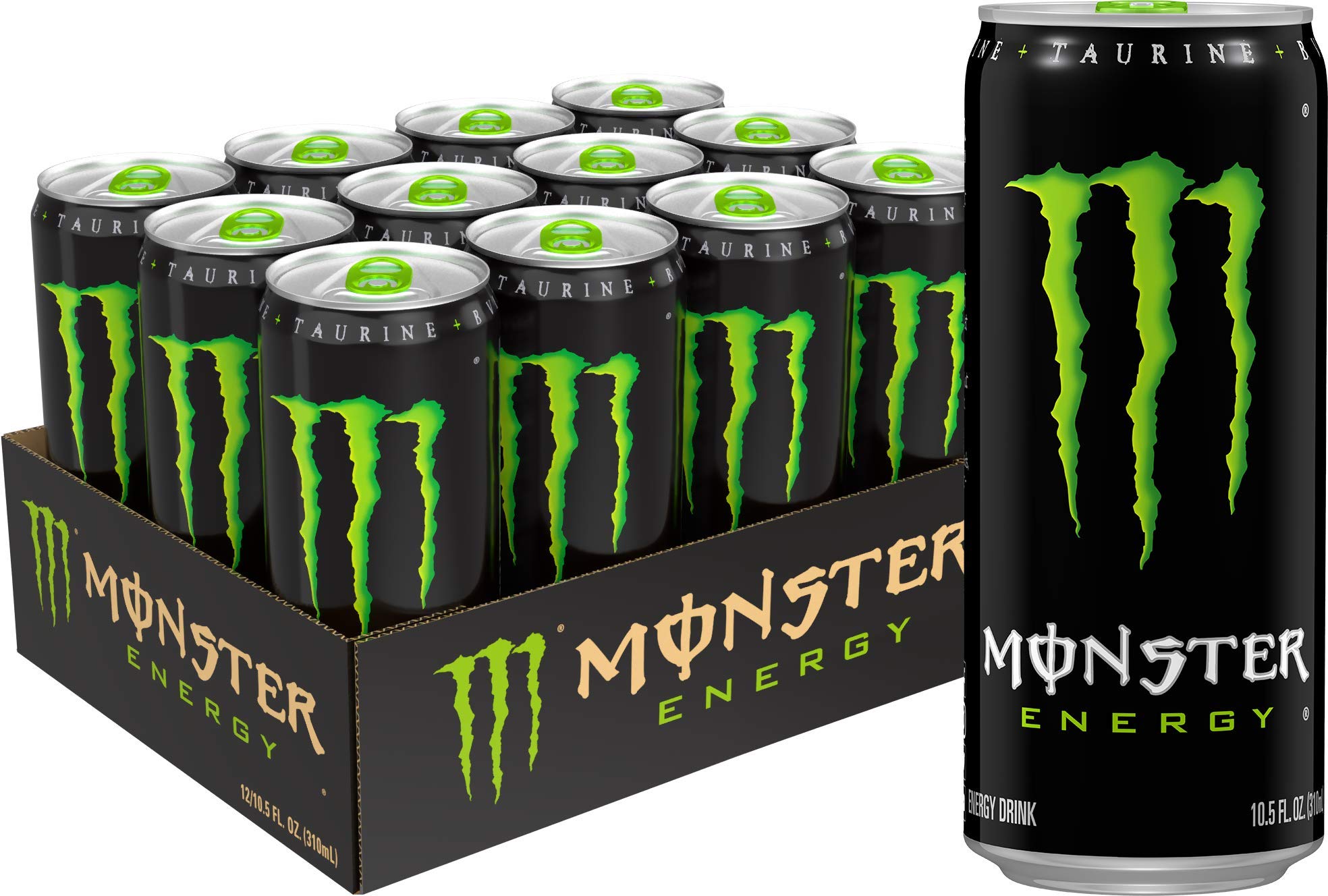 Buy Monster Energy Drink Green Original 10 5 Fl Oz Pack Of 12 