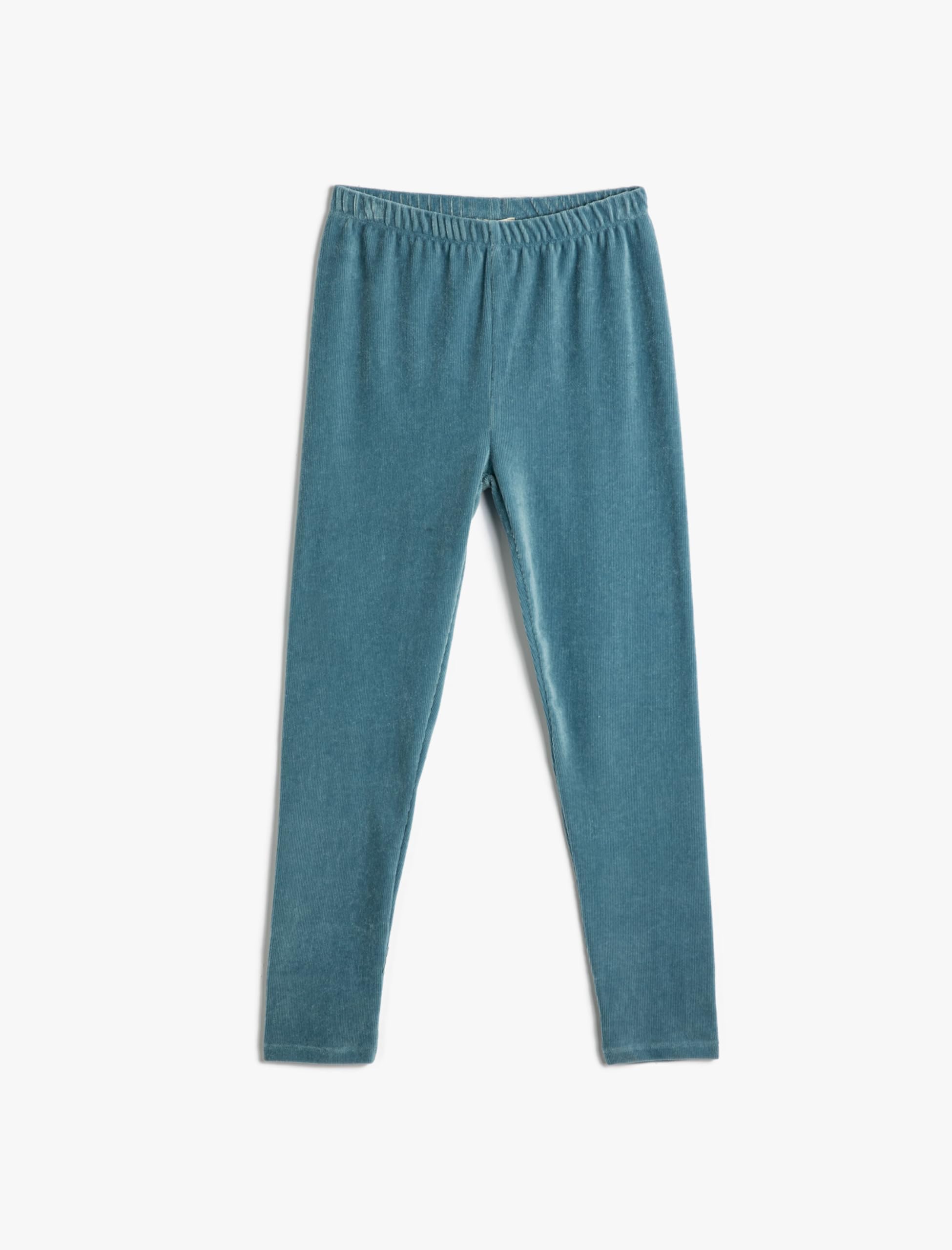 Basic Leggings Elastic Waistband Brushed Interior Leggings,