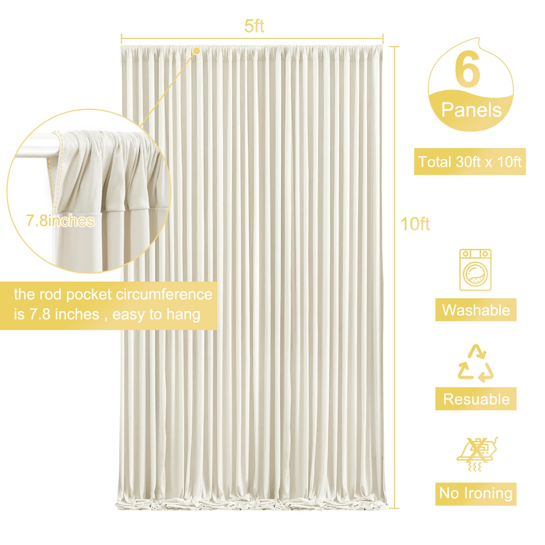 Beige Photo Backdrop For Photoshoot Beige Background For Photography Photo - View #2