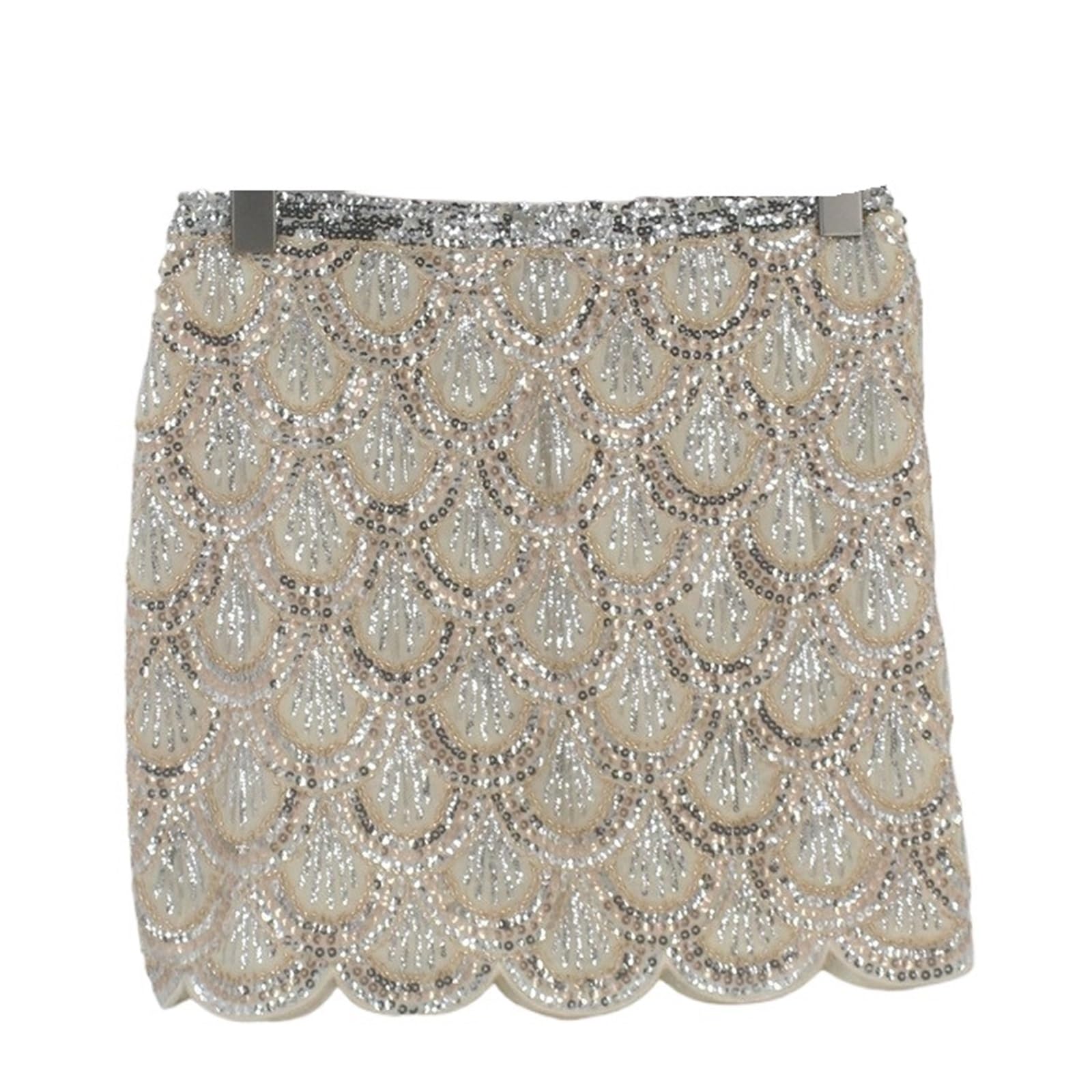 Gonne con Paillettes for Donna Chic Casual Summer Party Clubwear Moda Femminile a Vita Alta A-Line