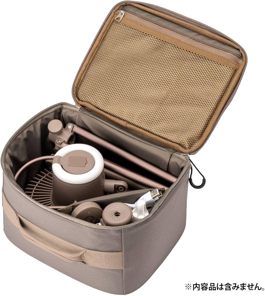 Amazon | ポータブル扇風機 ENERFAN 2 専用ケース キャンプギア収納