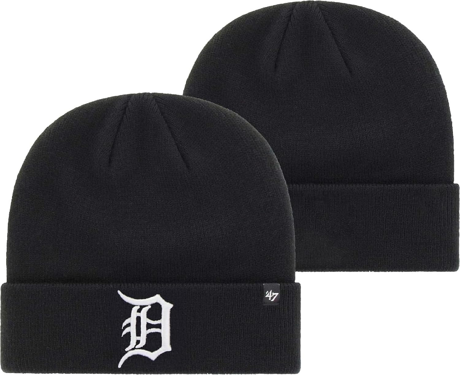 '47 MLB Unisex-Adult Primary Logo Cuffed Knit Primary Logo Team Color Beanie Hat Cold Weather Hat, One Size