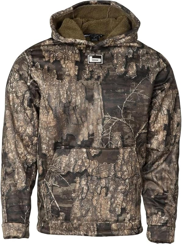 buzo con capucha Gear Atchafalaya - buzo con capucha - Forro polar coral | Q.W.A.S. buzo con capucha de caza resistente al viento, suave, con forro polar coral y capucha de ajuste triple