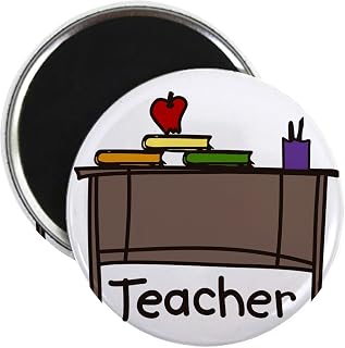 CafePress Teacher Magnet 2.25" Round Magnet, Refrigerator Magnet