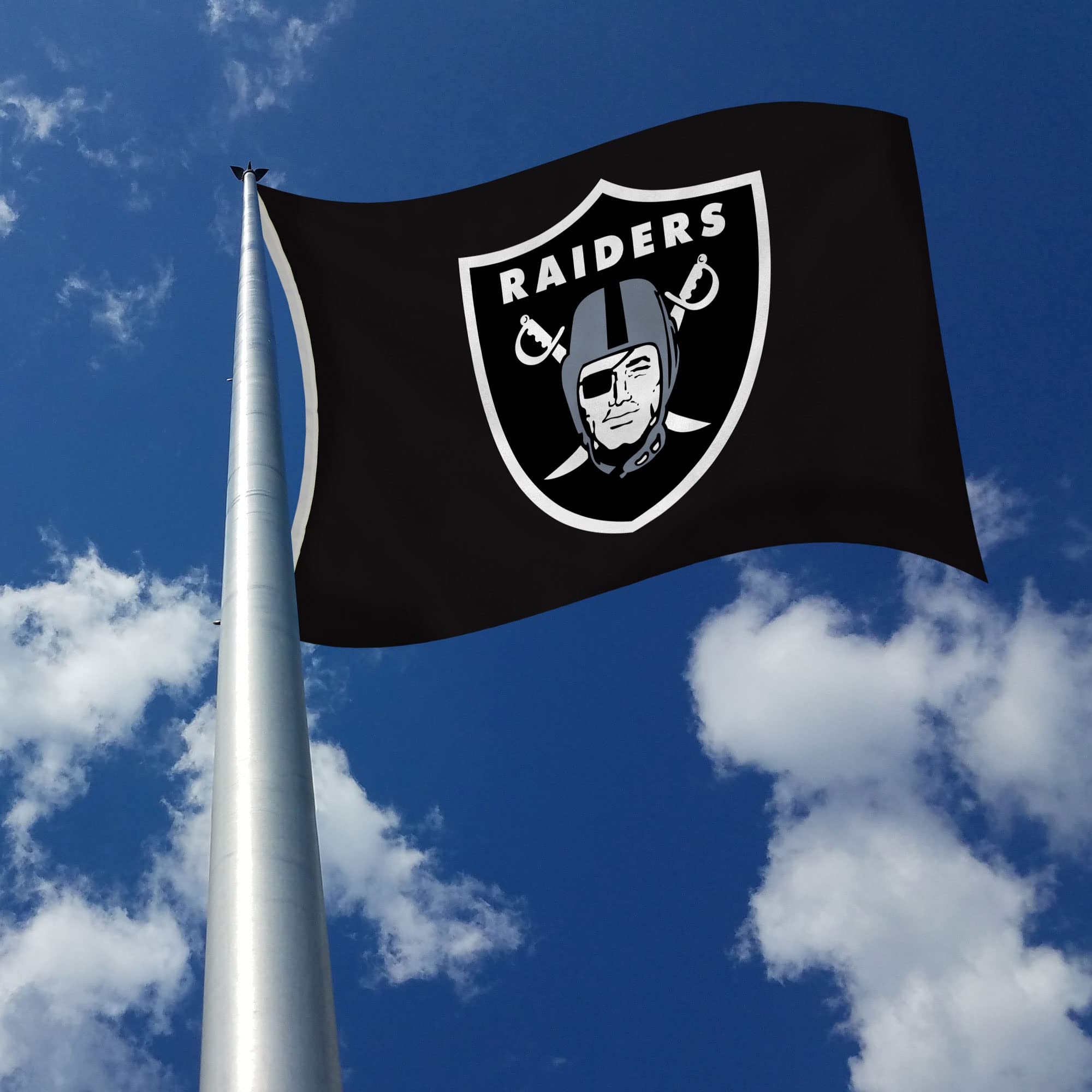 Rico Industries NFL Los Angeles Chargers 3-Foot by 5-Foot Single Sided Banner Flag with Grommets, Team Color, 3' x 5' - Image 3
