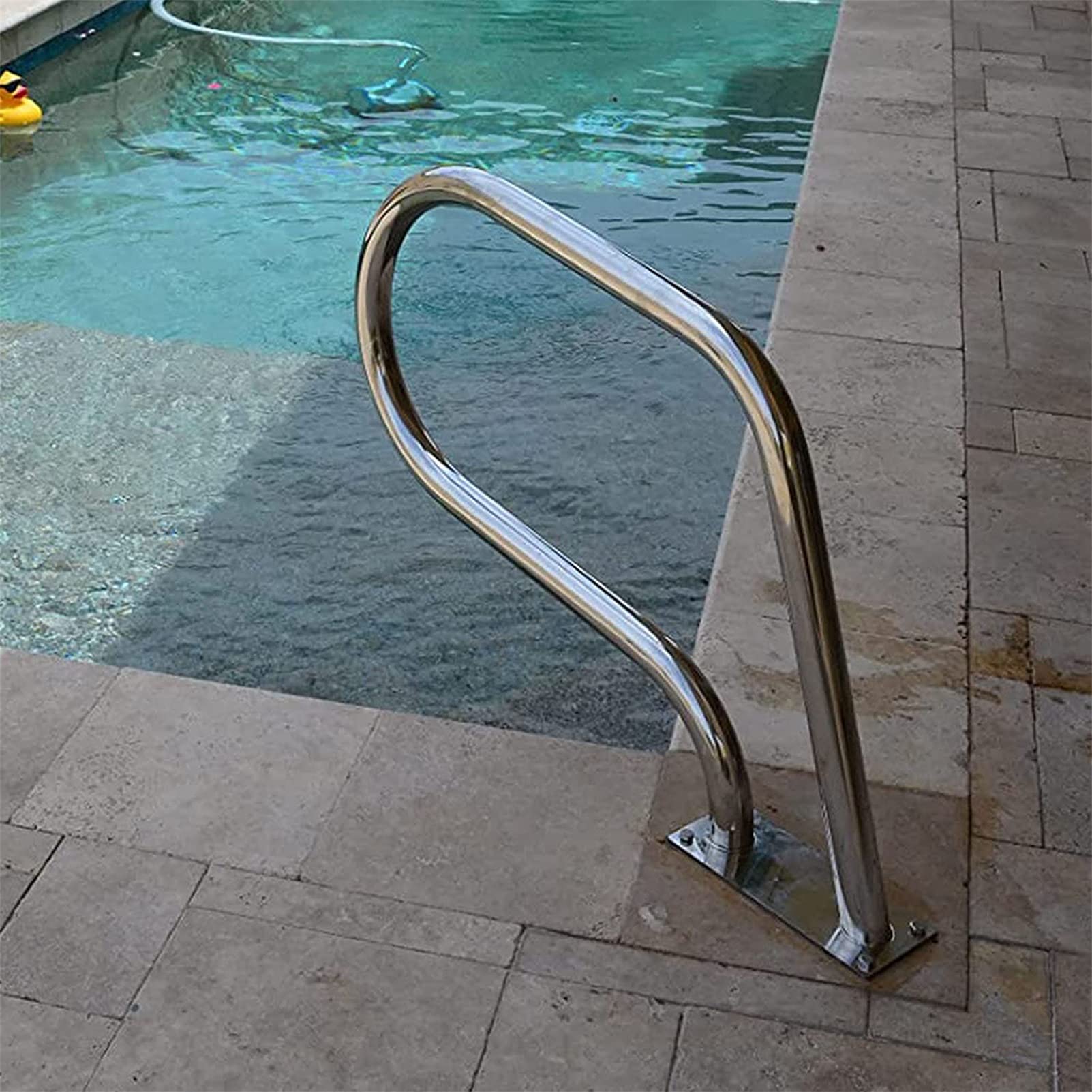 Rampe de piscine haut de gamme en acier inoxydable 304 durable et design épuré