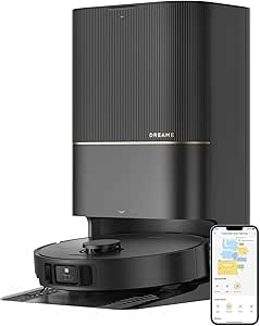 dreame X40 Ultra Robotic Vacuum with Removable & Liftable Mop, 12,000Pa Suction, SideBrush Extensive Cleaning, Hot Water Mop&Washboard Self Cleaning : Amazon.com.au: Home