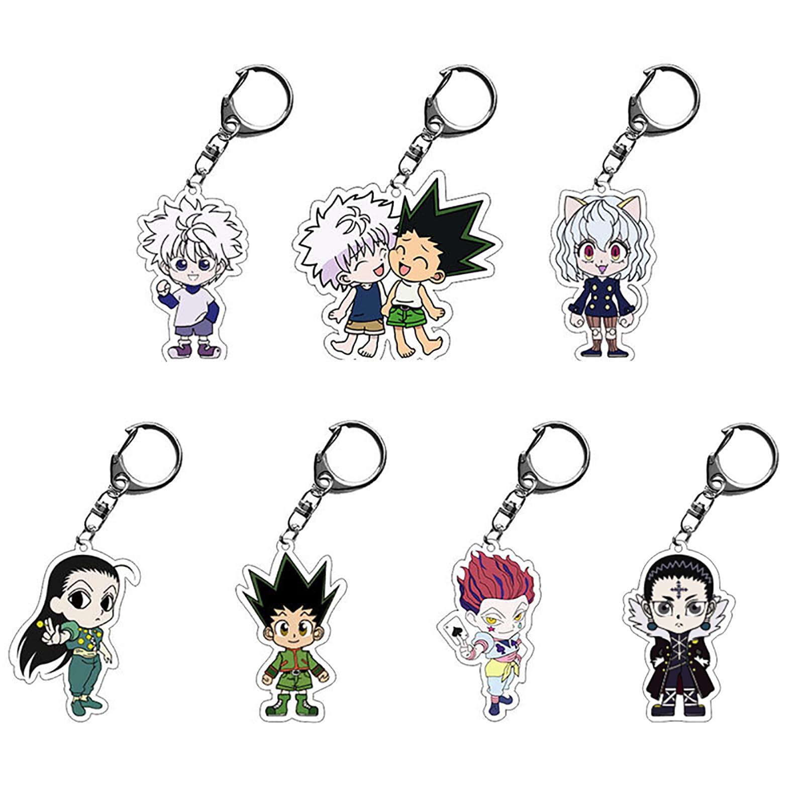 Amazon.co.jp: ハンター×ハンター キーホルダー キルア ゴン ヒソカ  