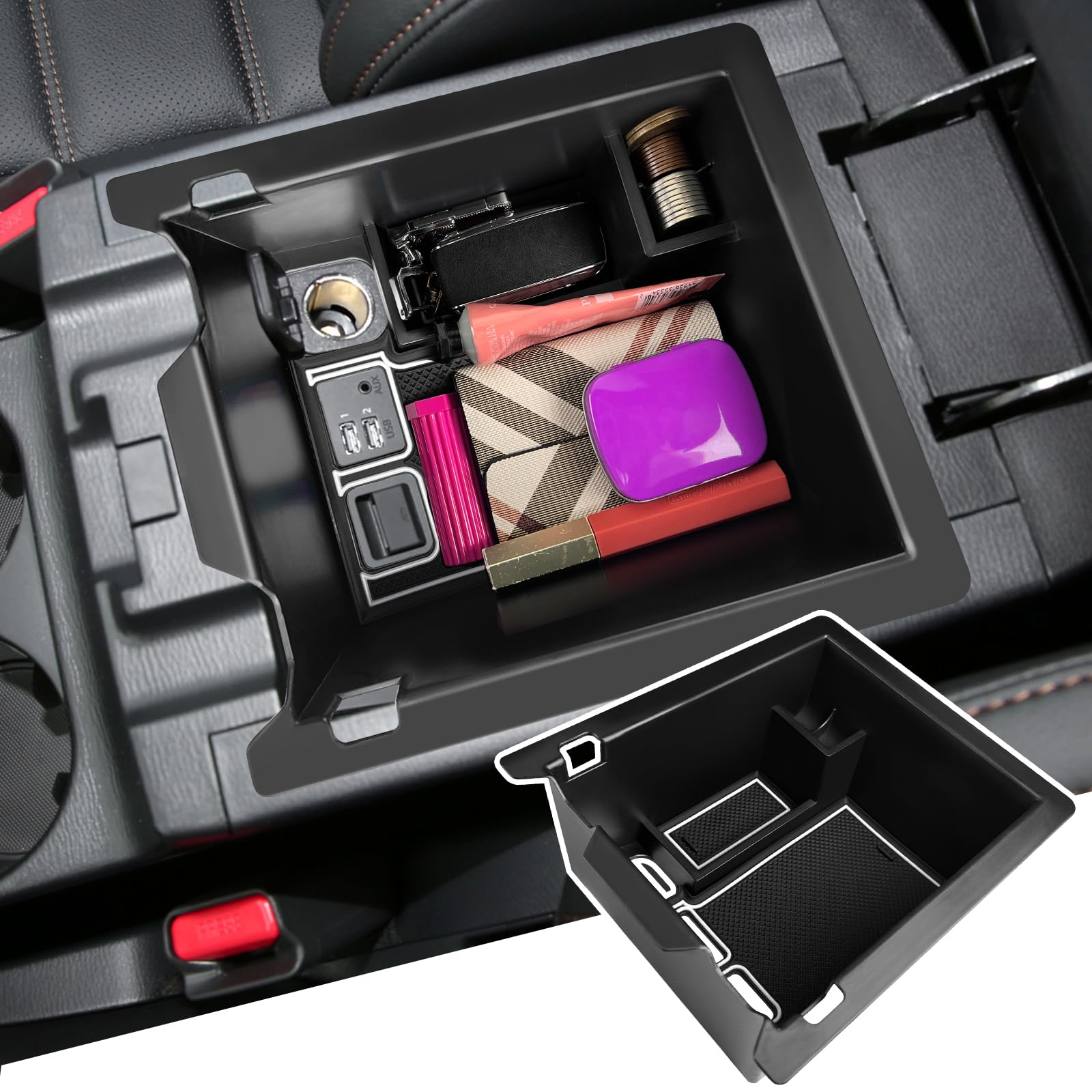 Amazon.co.jp: BIBIBO 新型 マツダ CX-5 専用 CX-5 KF系 収納ボックス 