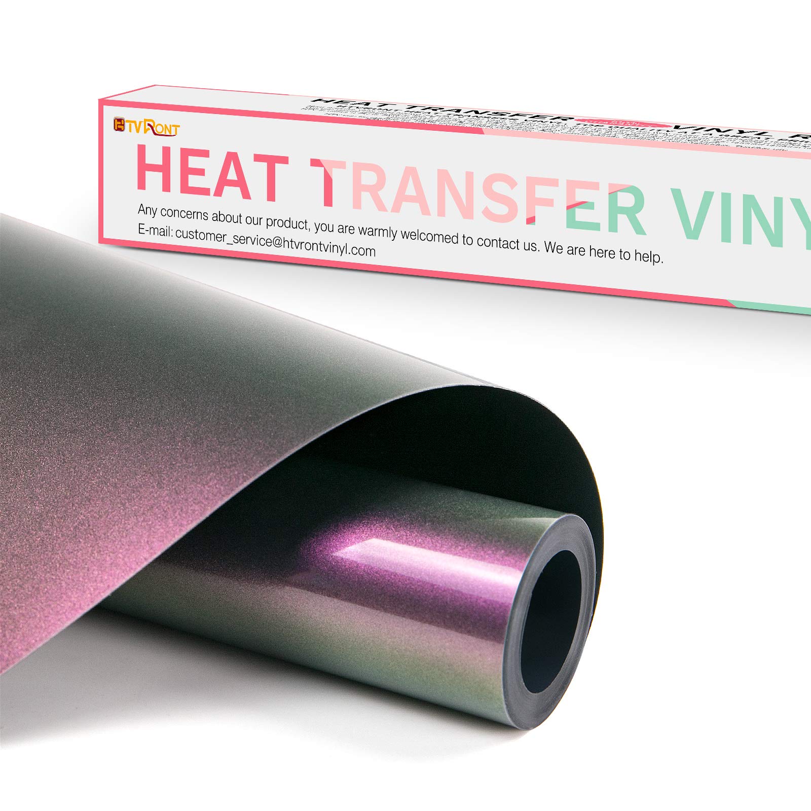 Buy HTVRONT Chameleon HTV Vinyl Rolls Heat Transfer Vinyl 12" x 8ft