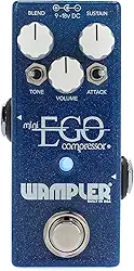 Wampler Pedal de efeitos de guitarra Mini Ego Compressor