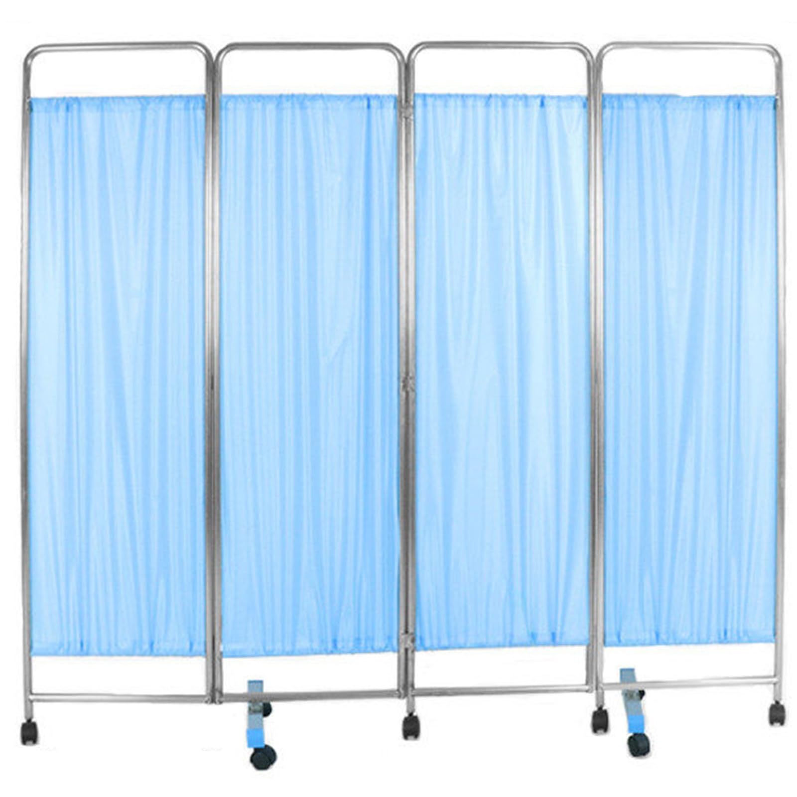 Divisorio Pieghevole per Ambienti con Ruote e rotelle bloccabili, Ideale per ospedali, cliniche, saloni di Bellezza e Come divisorio temporaneo Mobile.