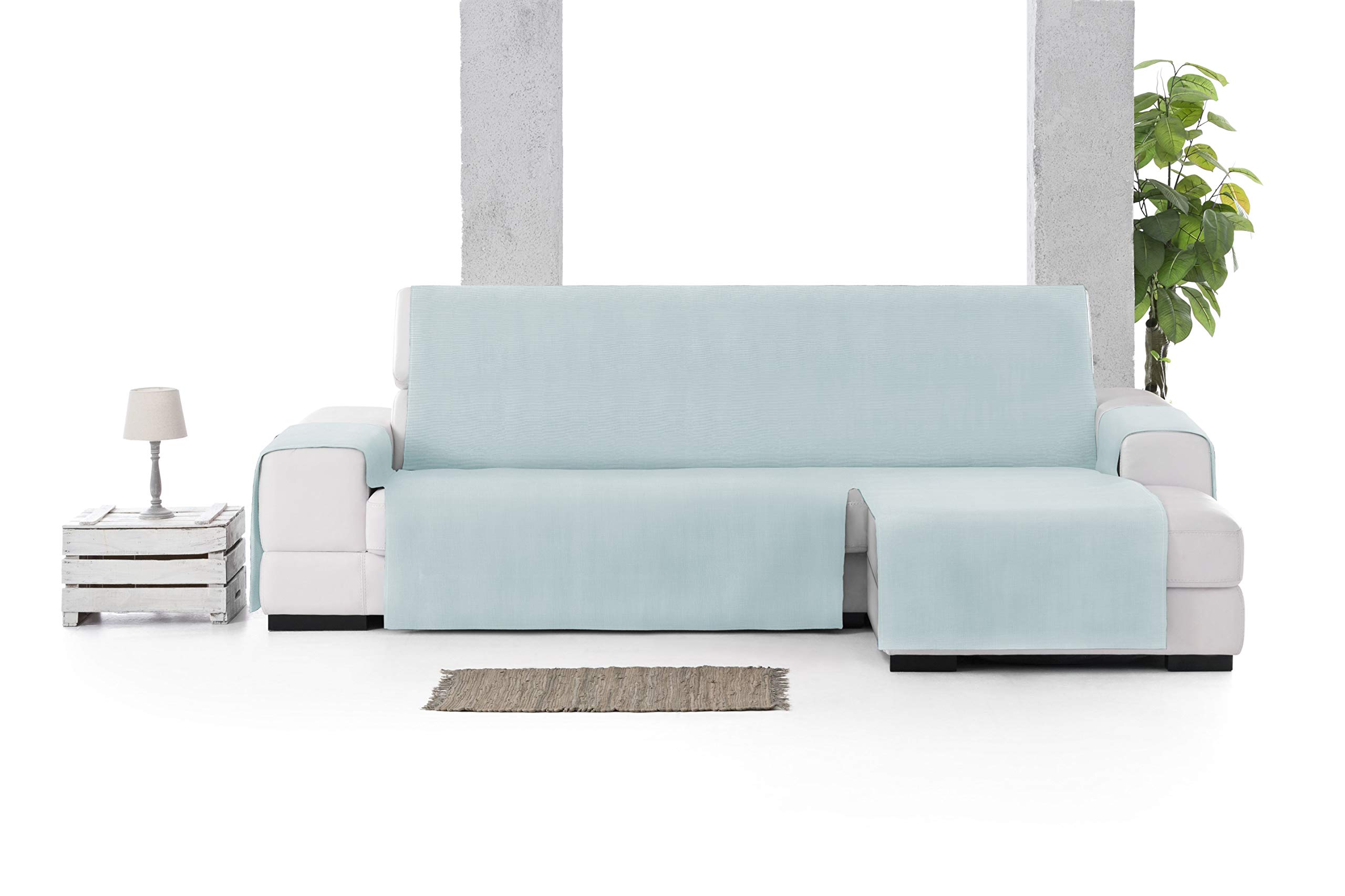 EYSA Levante Funda de sofá, Algodón, 04 Agua Marina, 240 CM. Derecha