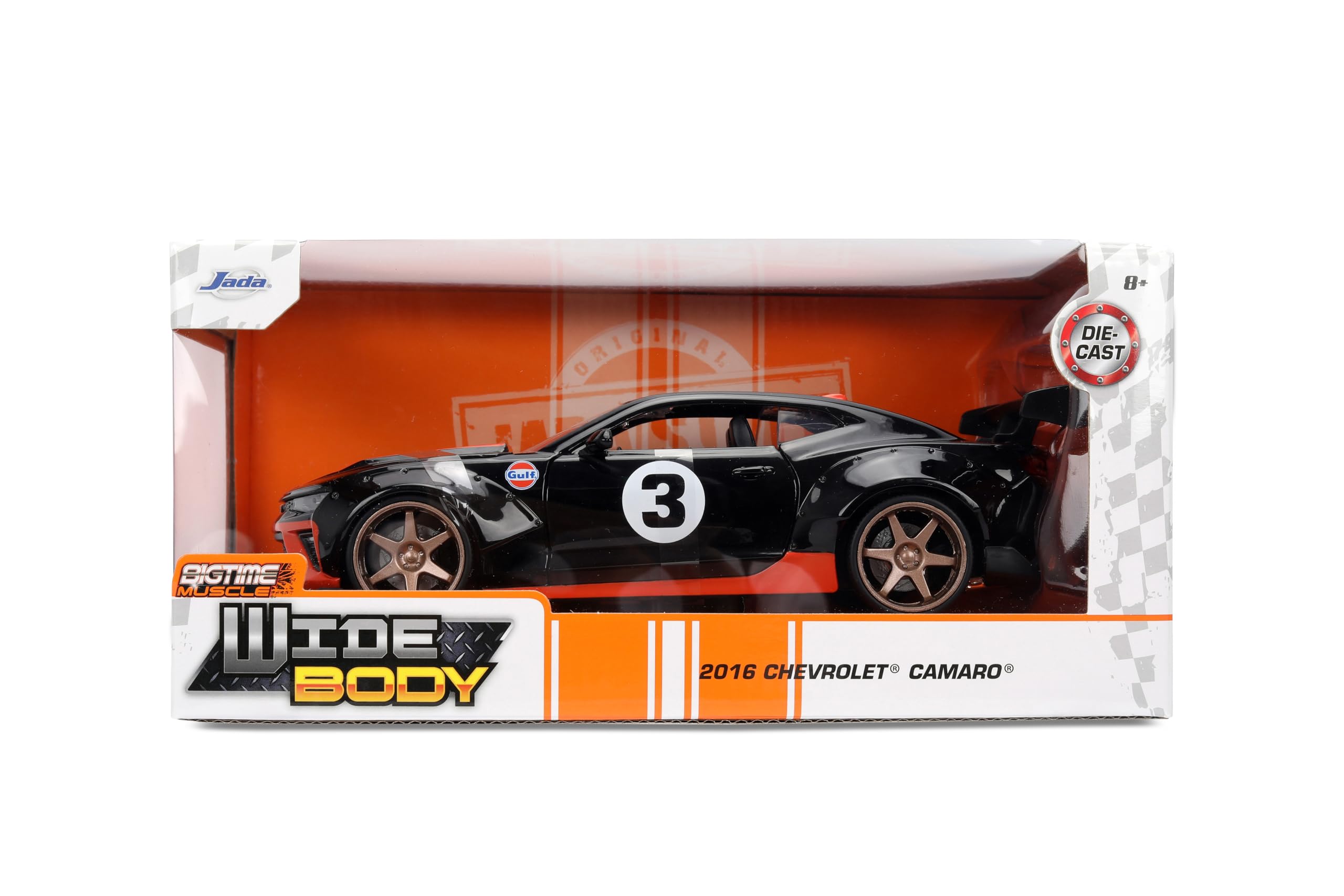 Amazon.com: Jada Toys Bigtime Muscle 1:24 2016 Chevy Camaro SS