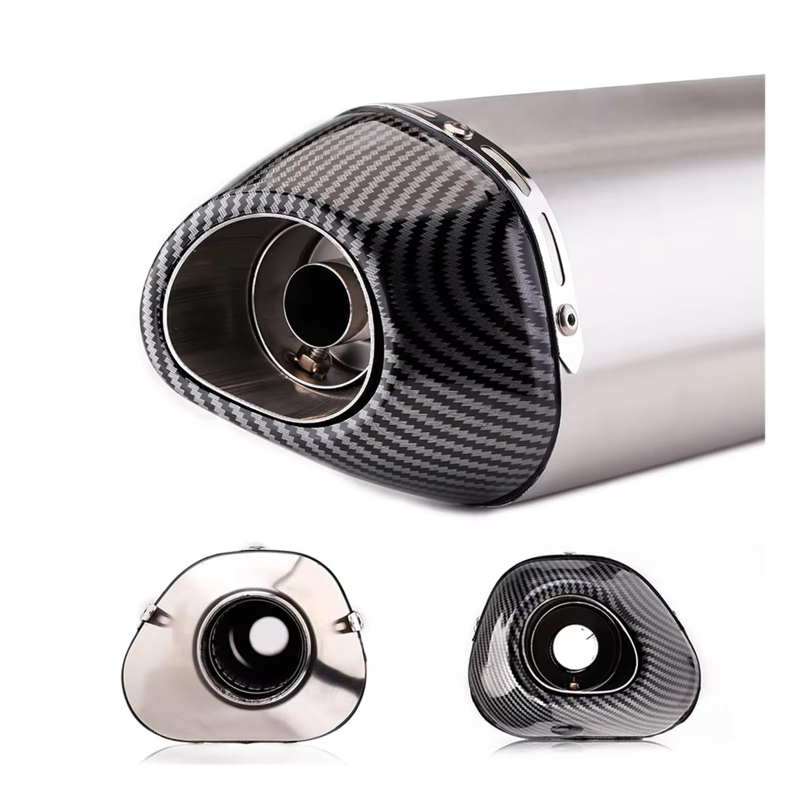 Silenciador escape para motocicleta Para sym para kymco 125 scooter escape gy6