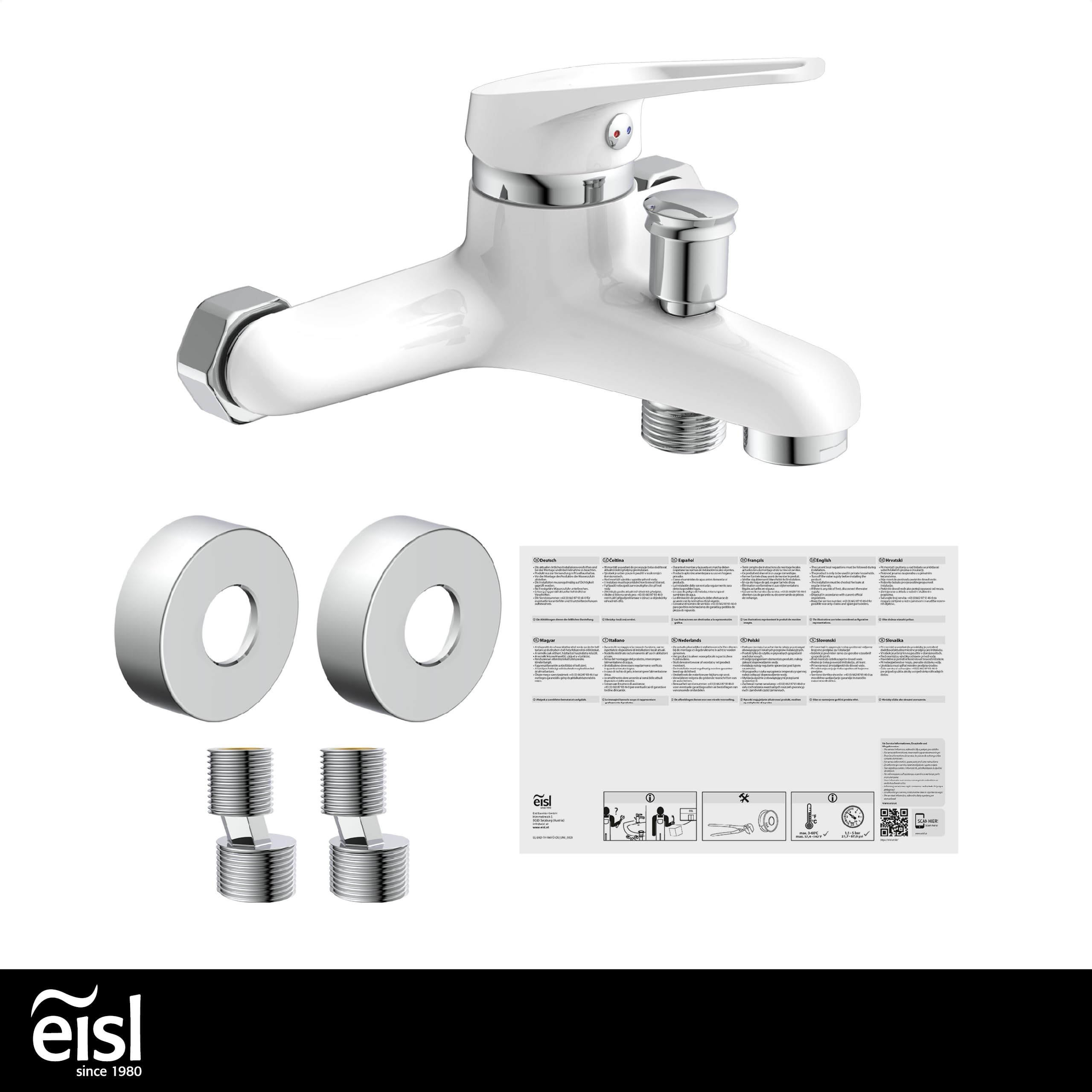 JTWEB Badkamerkraan, wit, wastafelmengkraan voor badkamer, eengreepsmengkraan, badkamer, koud en warm water mengkraan, modern, elegante stijl, wit JTWEB Badkamerkraan, wit, wastafelmengkraan voor badkamer, eengreepsmengkraan, badkamer, koud en warm water mengkraan, modern, elegante stijl, wit