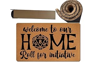 Welcome To Our Home - Roll For Initiative Doormat