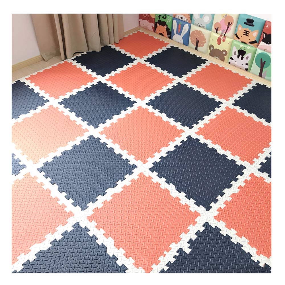 ALGFree Soft Kids Childrens Foam Floor Puzzle Mats Garden Gym Yoga Gymnastic Exercise Fitness Interlocking Floors Tiles 60x60cm