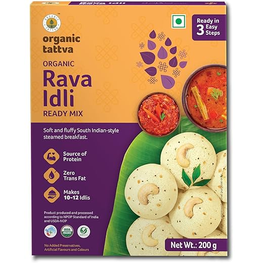 Organic Tattva Idli Mix 200g