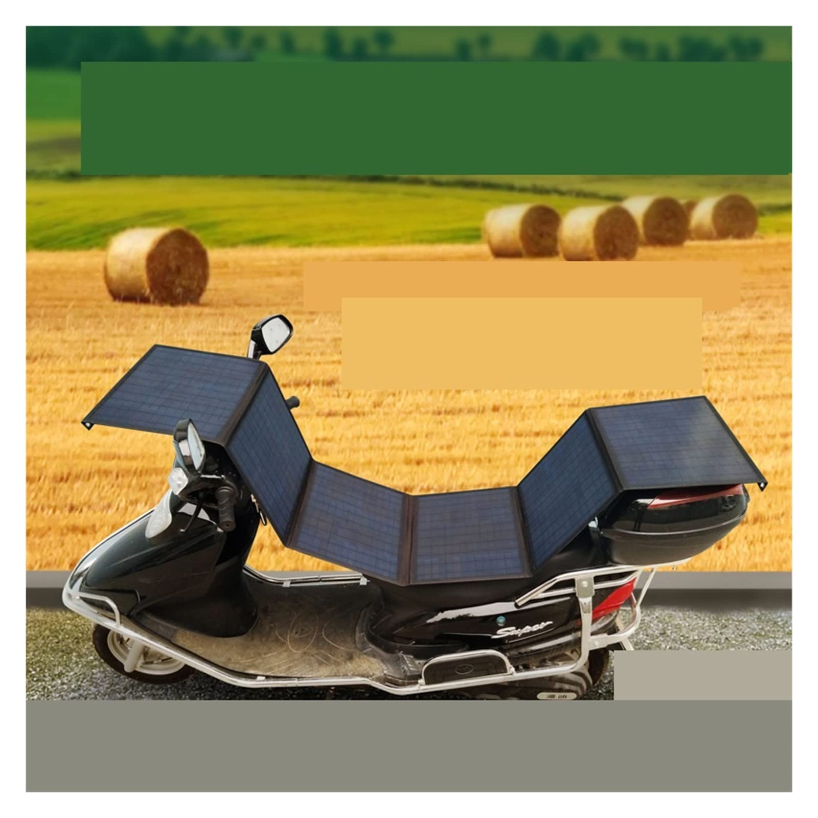Pannello Solare 150W Monocristallino Pieghevole Solare Ad Alta Potenza Pannello Solare Portatile Alimentatore di Emergenza Mobile Esterno