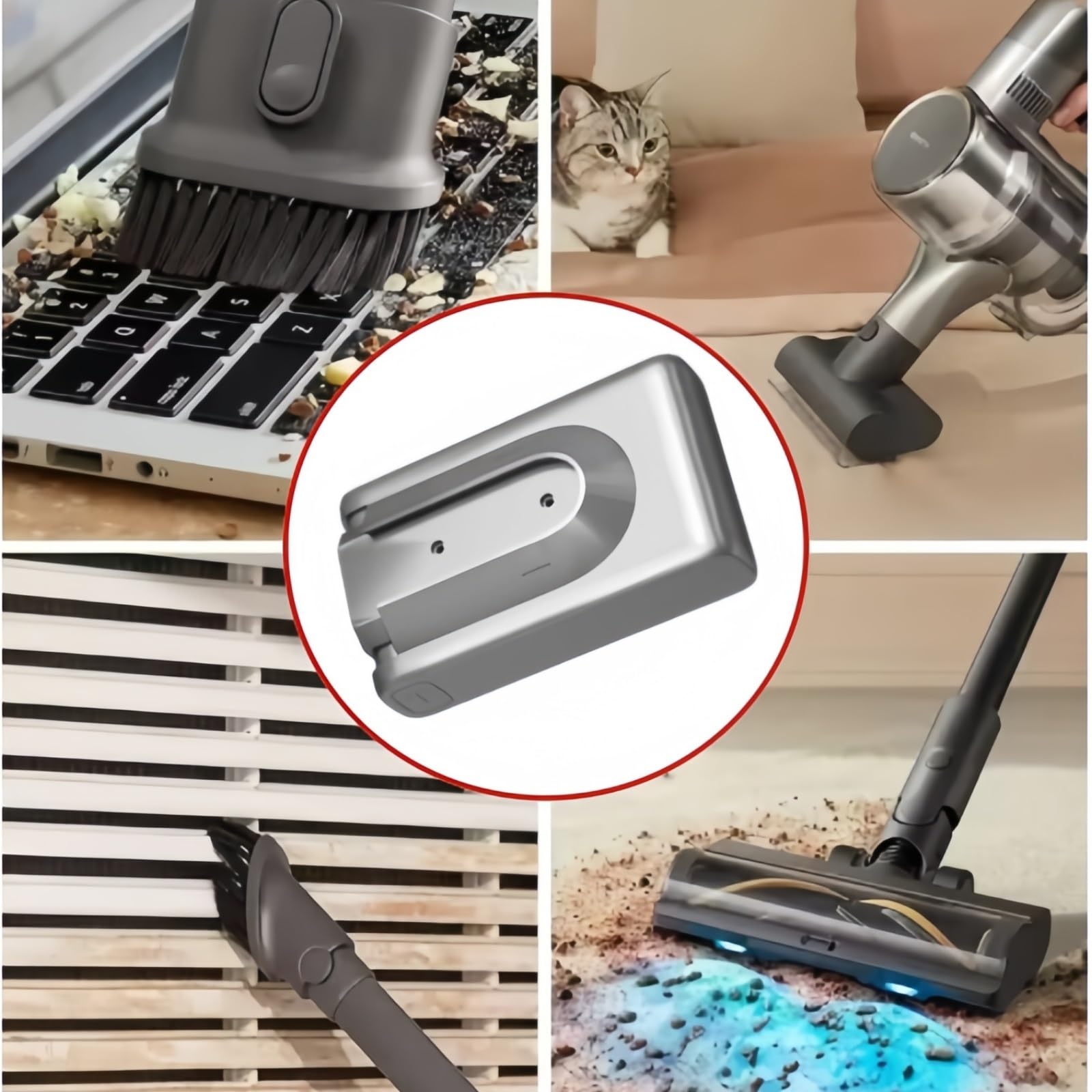 29.6V 3.0/4.0/5.0/6.0AH Compatibile con Dreame T30 R20 Batteria Ricaricabile Rimovibile di Backup per Aspirapolvere Cordless Batteria per Aspirapolvere Cordless(3000mAh)