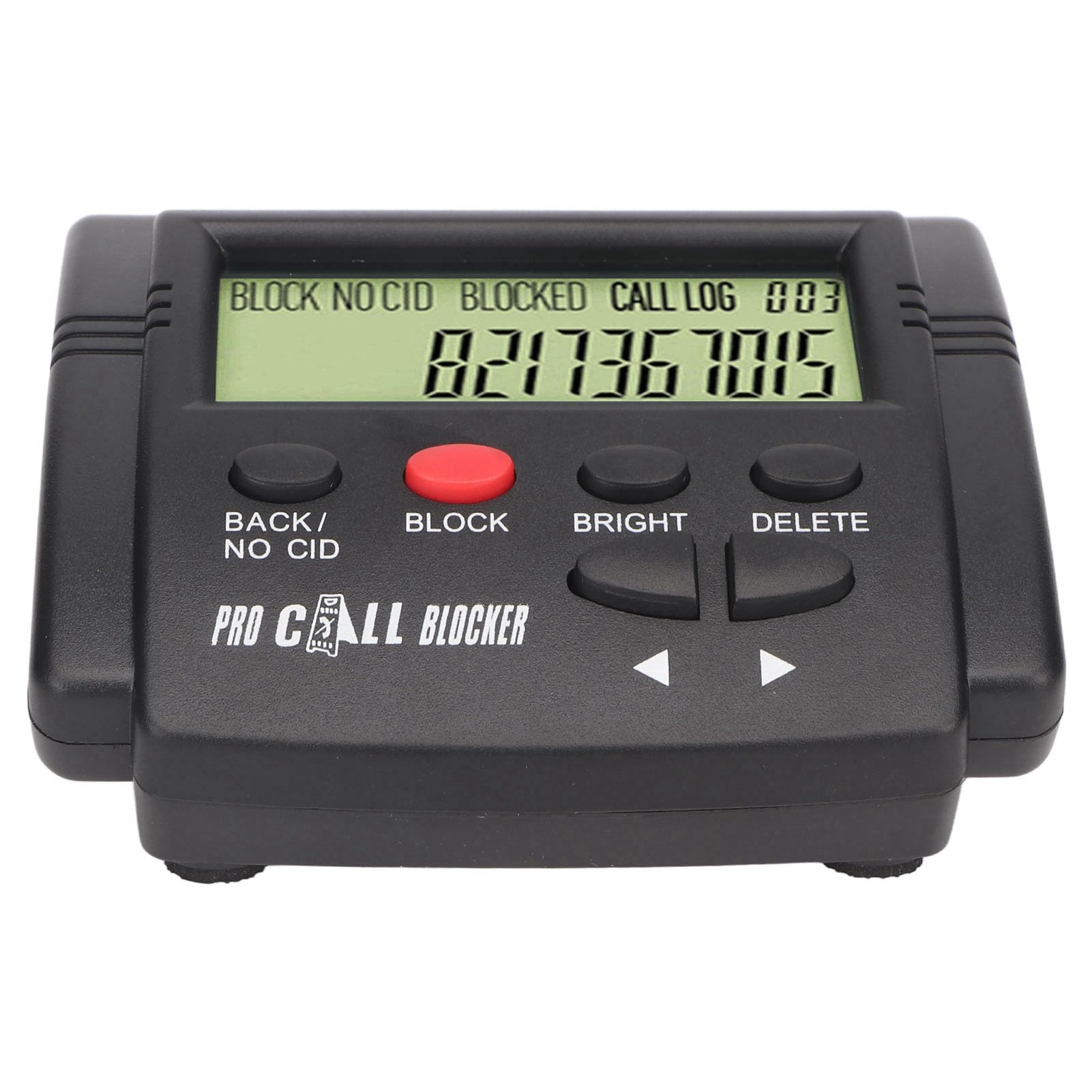 Call Blocker Caller Id Box Call Blocking Device Phone Blocker Call Blocker with Lcd Display Call Blocker 2000 Groups Large Capacity Prevent Harassment Caller Id Box with Lcd