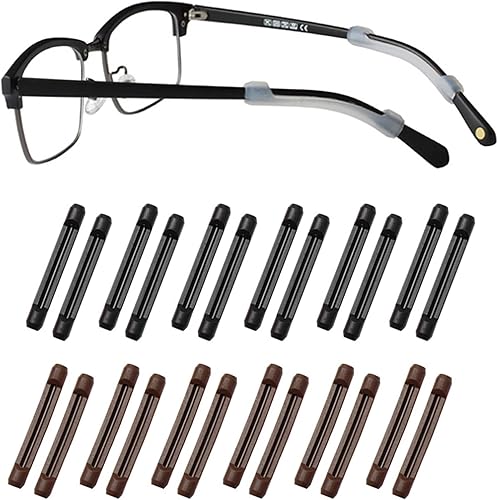 Miniatura 8 de Lentes de silicona suave con puntas de patillas para niños y adultos, retenedores elásticos antideslizantes para lentes de sol, lentes de lectura,