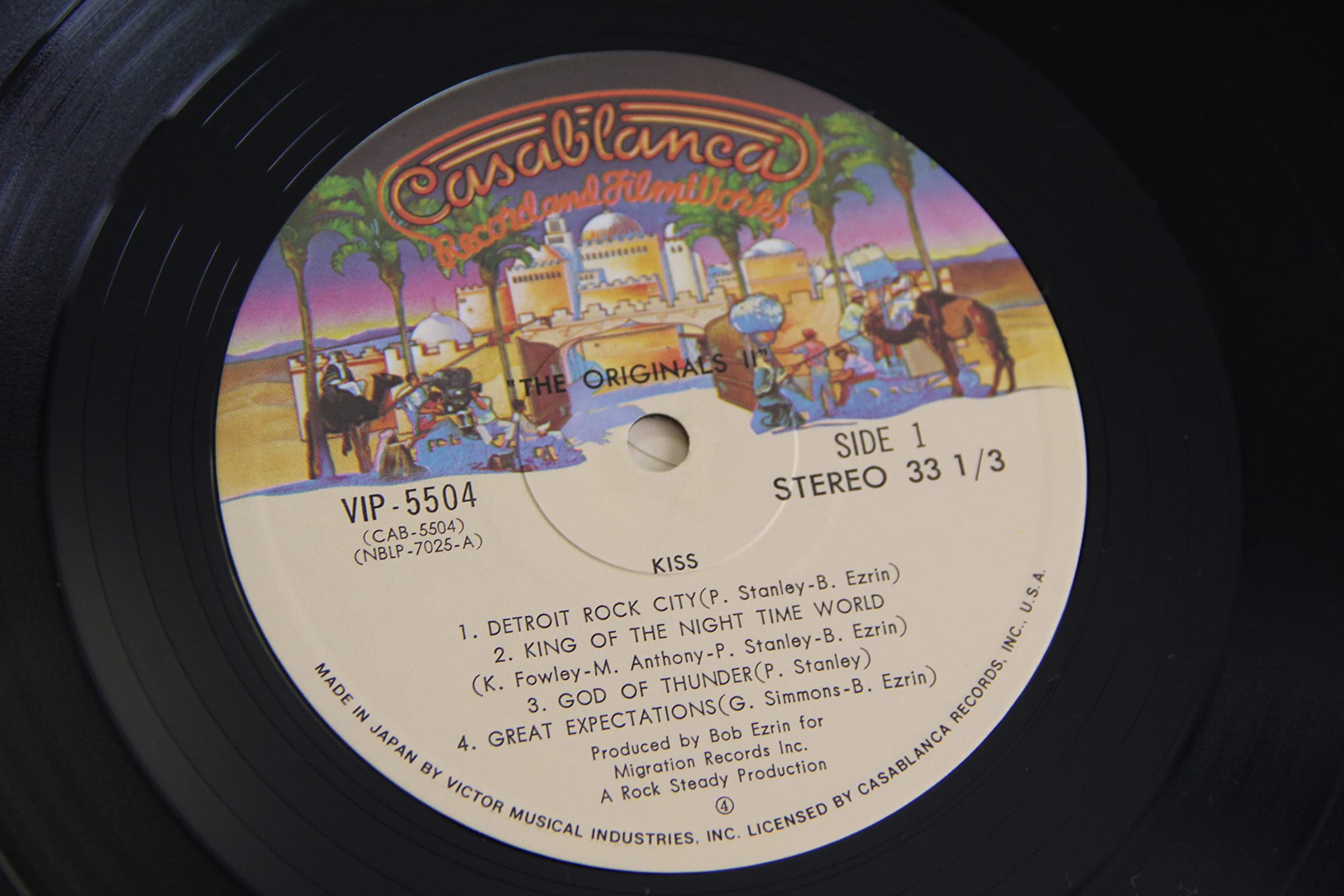 KISS THE ORIGINALS II VIP-5504-6 2枚組LP The Originals II Kiss