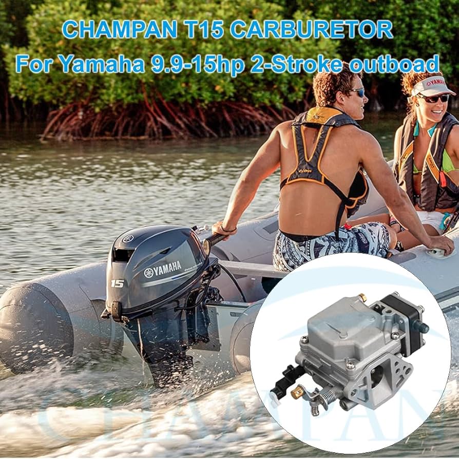Amazon | ヤマハ9.9hp 15hp 船外機用船外キャブレター 2ストローク