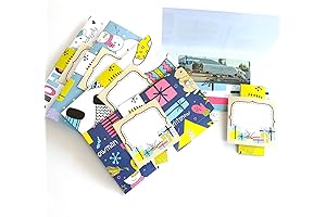 Merry Bright Christmas Holiday Gift Card or Money Wraps by Adore By Nat