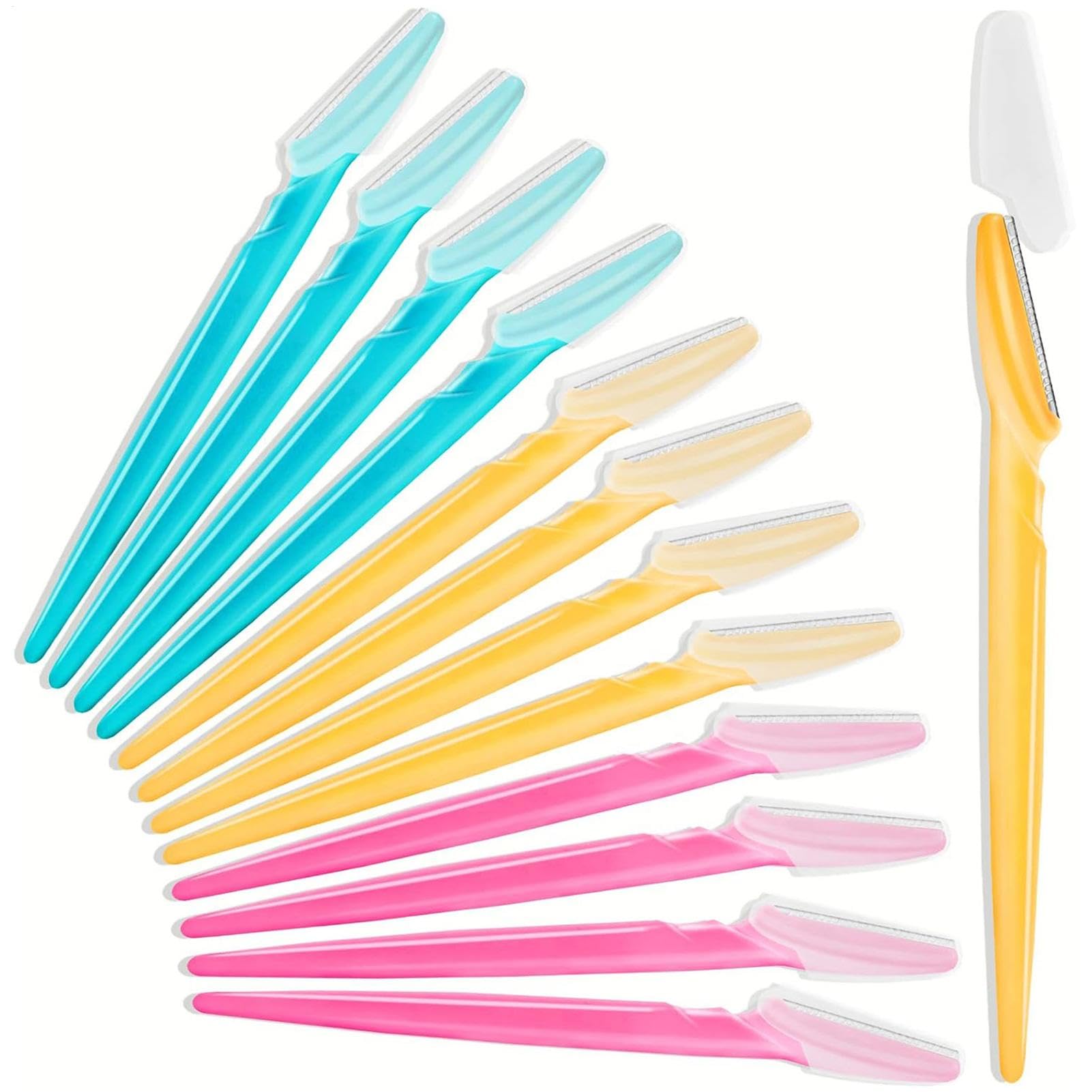 Trimmer de cejas para mujer, cortador de cejas – Frente a la precisión de las cejas Shaper – Herramienta de dermaplaning portátil, herramienta de afeitado manual para el hogar, viajes y viajes