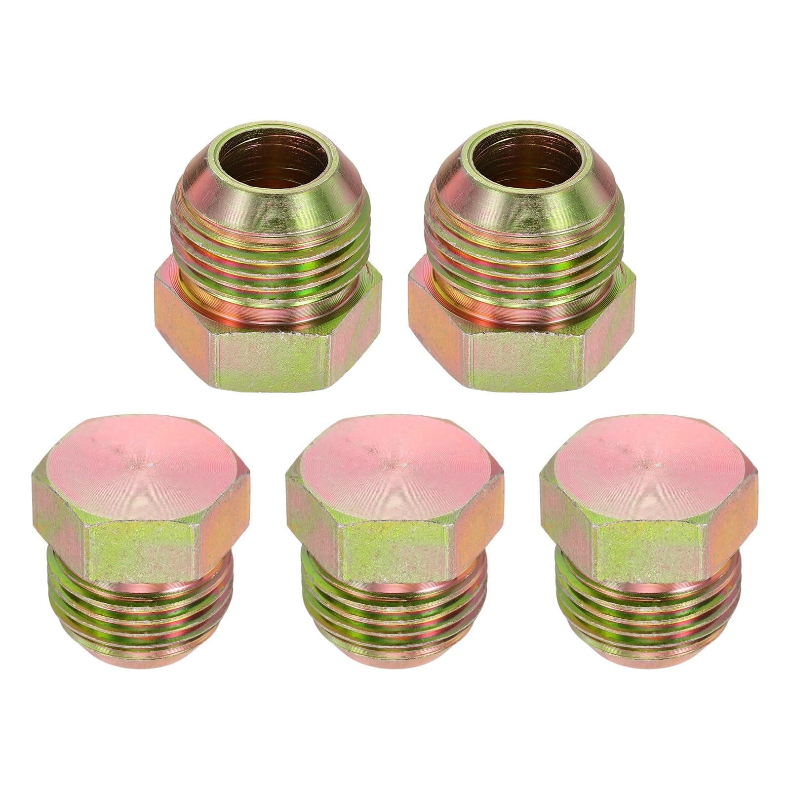 Bouchon hydraulique JIC acier au carbone de haute résistance cône 37 degrés