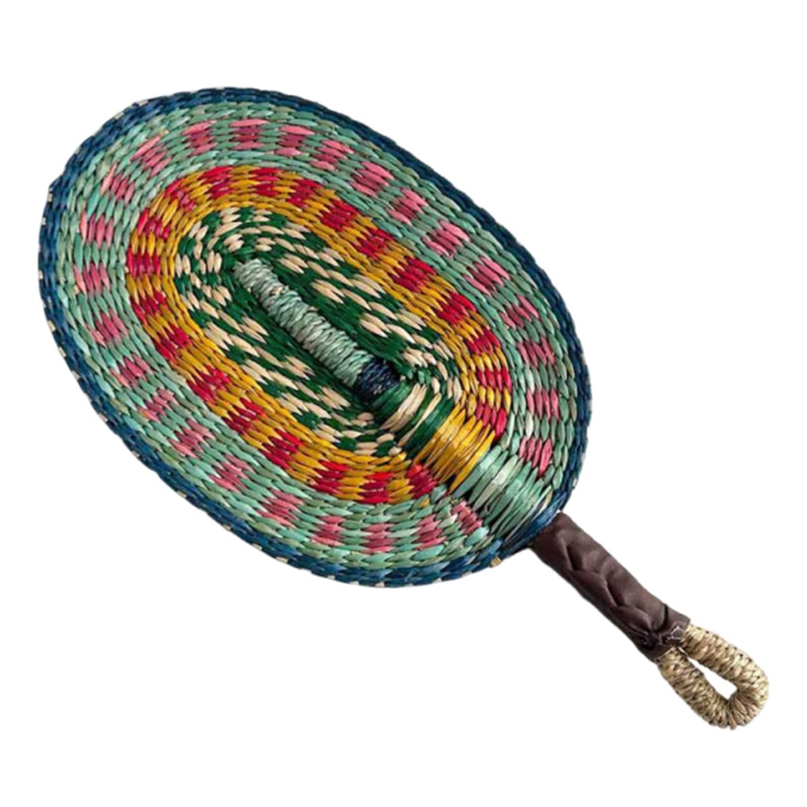 CQAHDSEVF Seagrass Handwoven Fan