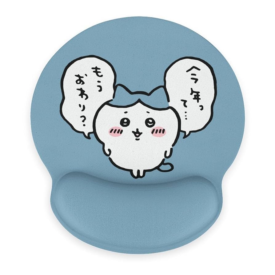 Amazon.co.jp: ちいかわ ハチワレ マウスパッド リストレスト 一