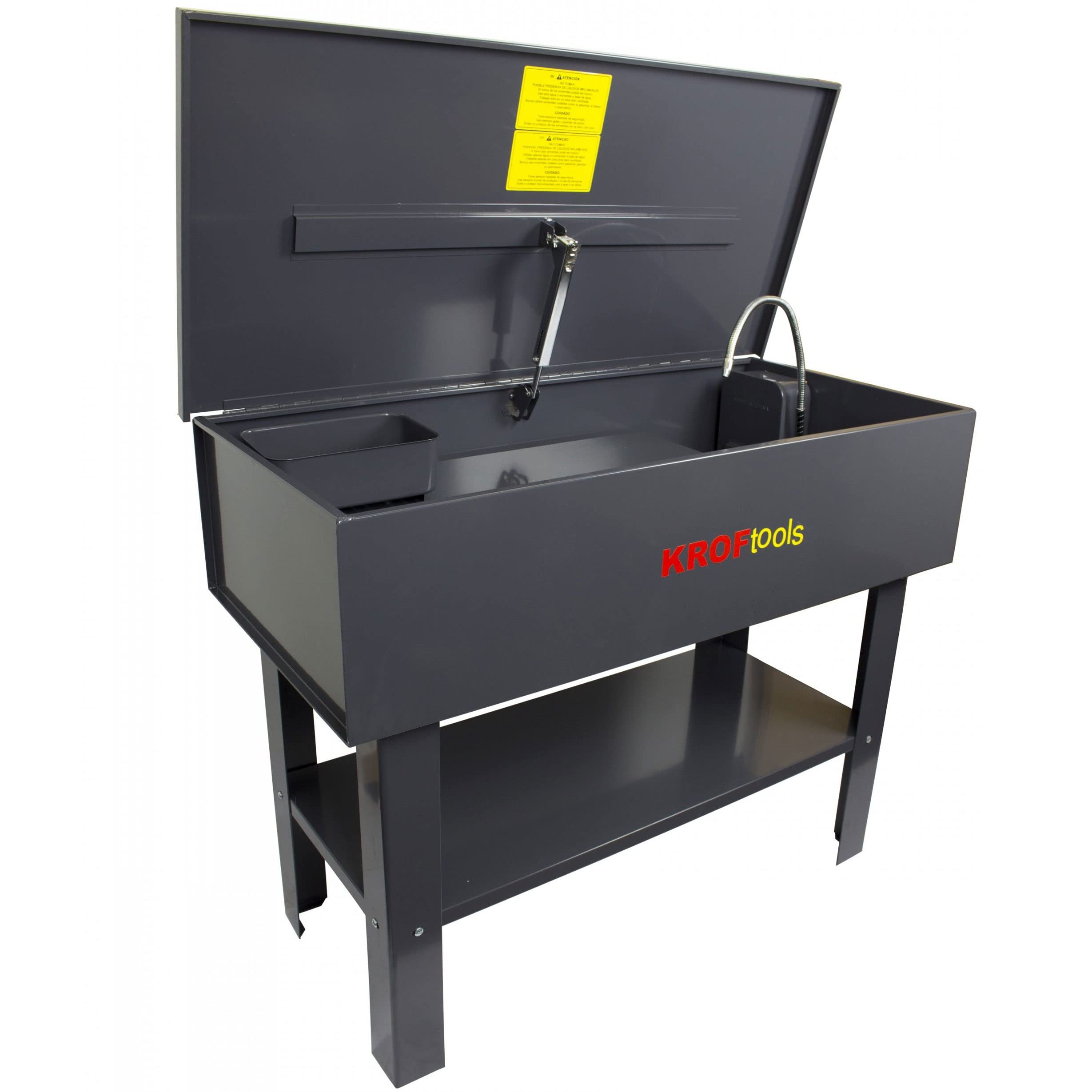FONTAINE DE LAVAGE 150 L NETTOYAGE DEGRAISSAGE PIECES MECANIQUES